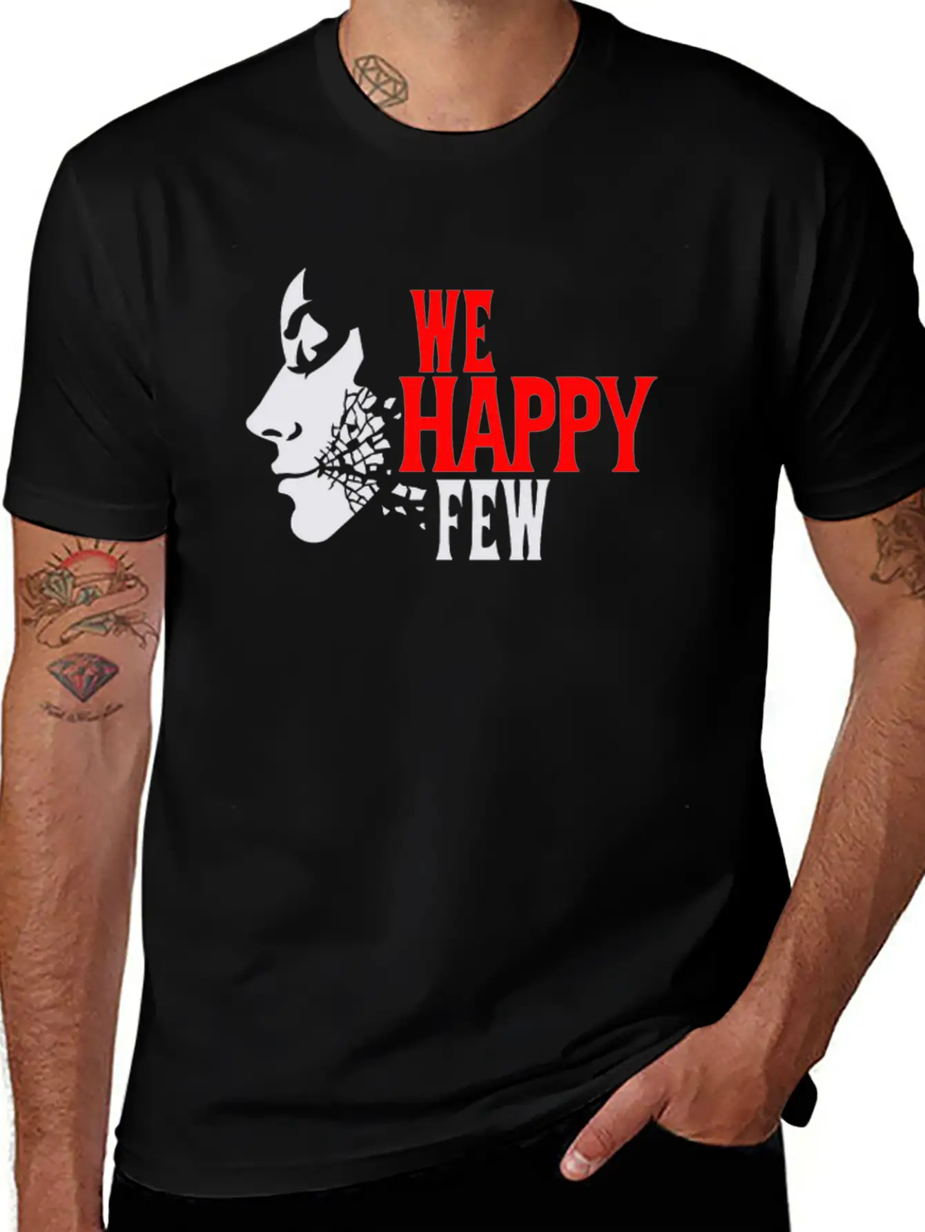 We Happy Few Basic Graphic T-Shirt – Daily Comfort In Soft Cotton