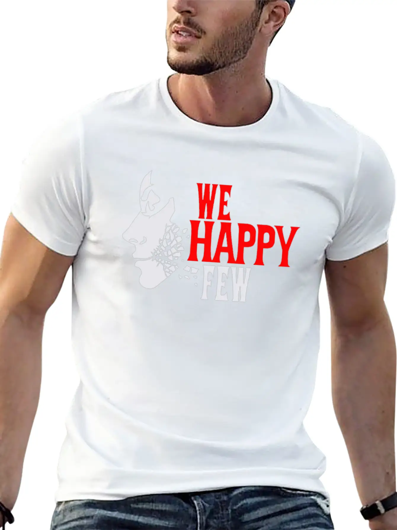 We Happy Few Basic Graphic T-Shirt – Daily Comfort In Soft Cotton