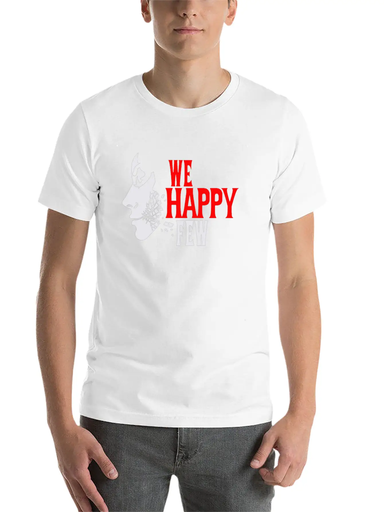 We Happy Few Basic Graphic T-Shirt – Daily Comfort In Soft Cotton