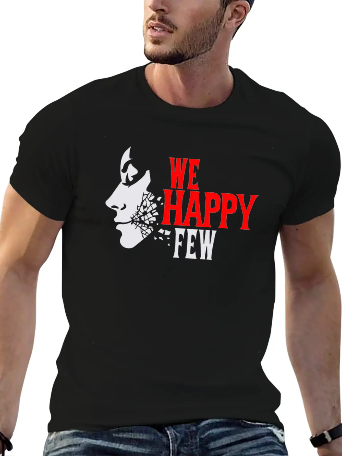 We Happy Few Basic Graphic T-Shirt – Daily Comfort In Soft Cotton