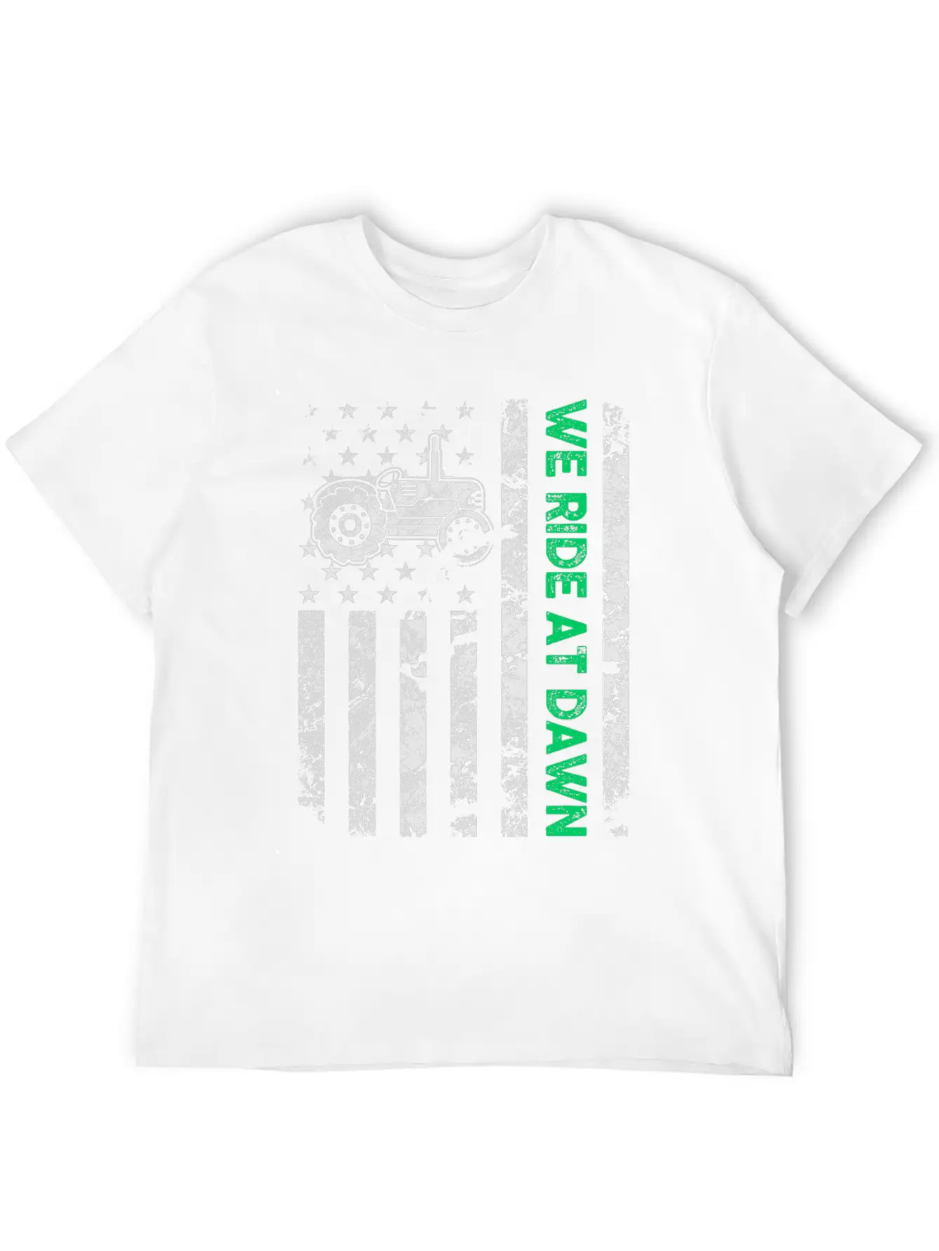 We Ride At Dawn Dad Lawn Mower Make Laugh Day Yard Comfortable Minimalist Graphic Tee – Summer Style Essential