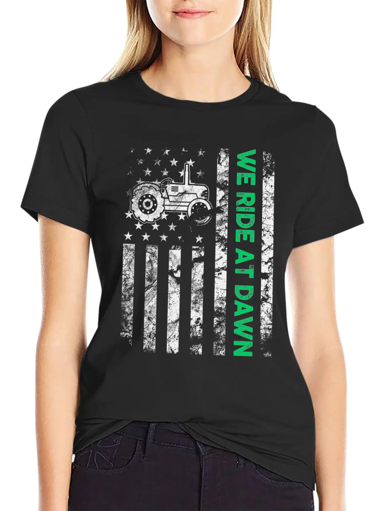 We Ride At Dawn Dad Lawn Mower Make Laugh Day Yard Comfortable Minimalist Graphic Tee – Summer Style Essential