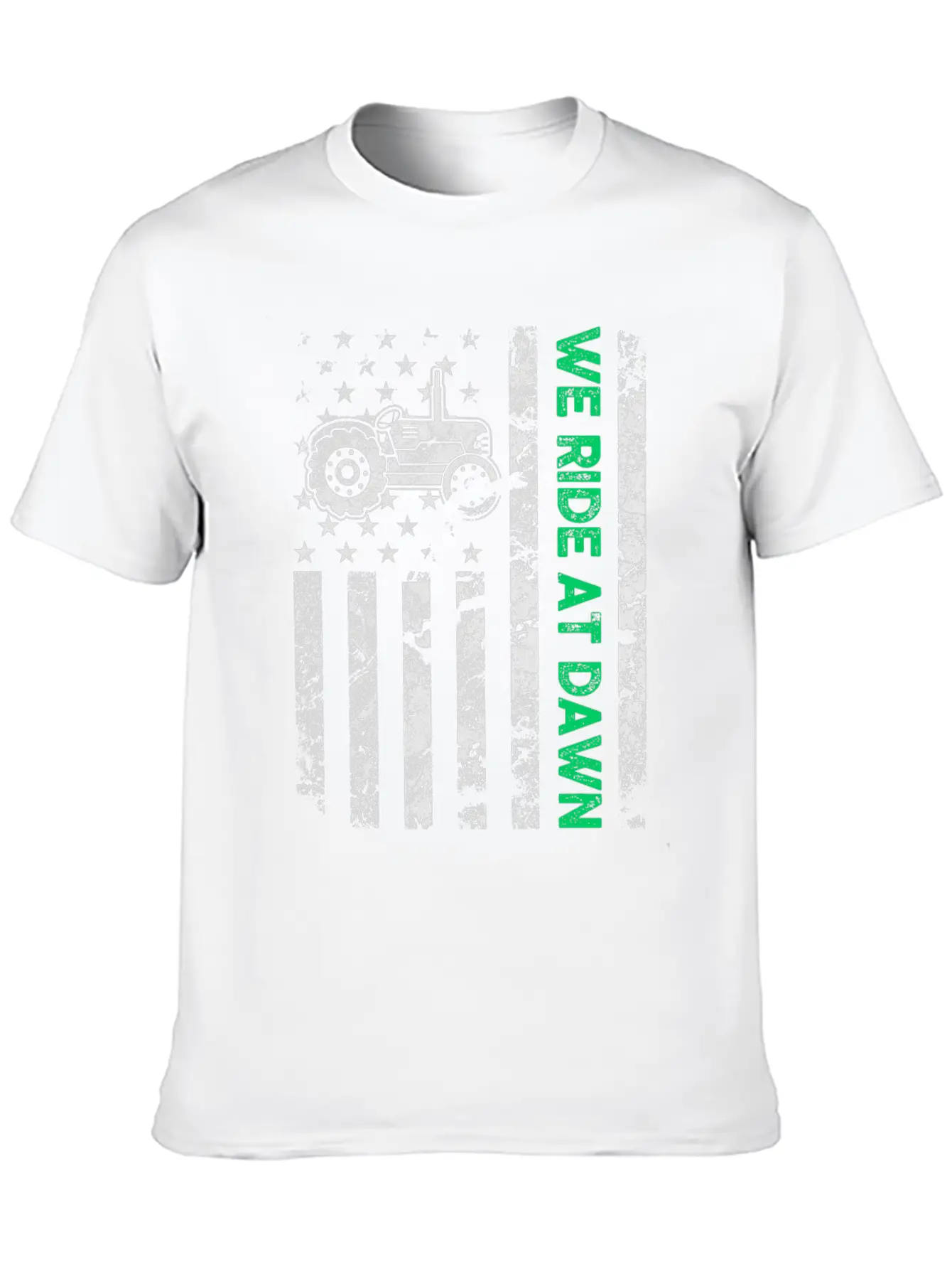 We Ride At Dawn Dad Lawn Mower Make Laugh Day Yard Comfortable Minimalist Graphic Tee – Summer Style Essential