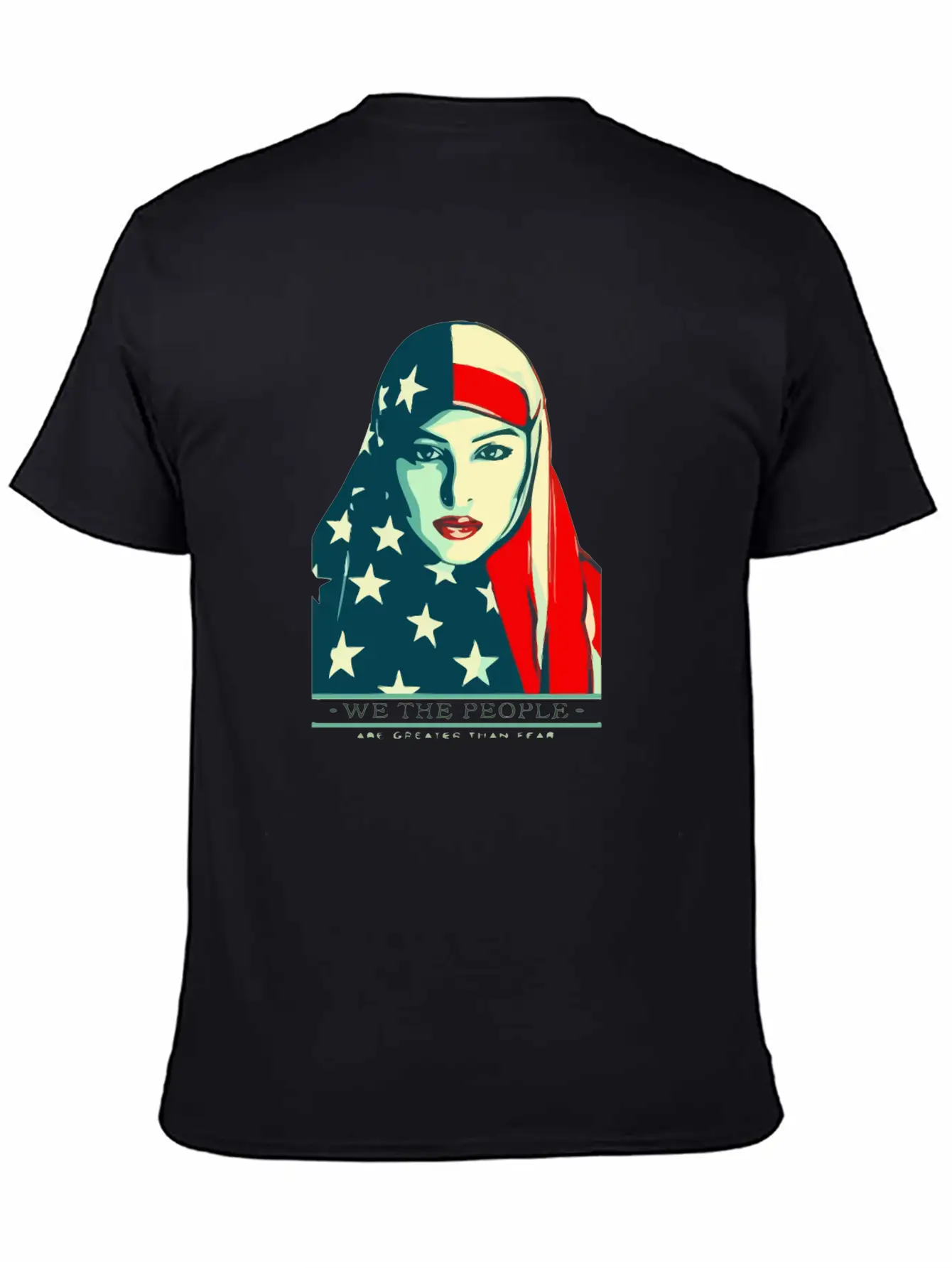 We The People Are Greater Than Fear Essential Unisex Summer Tee – Soft Cotton Casual Fit