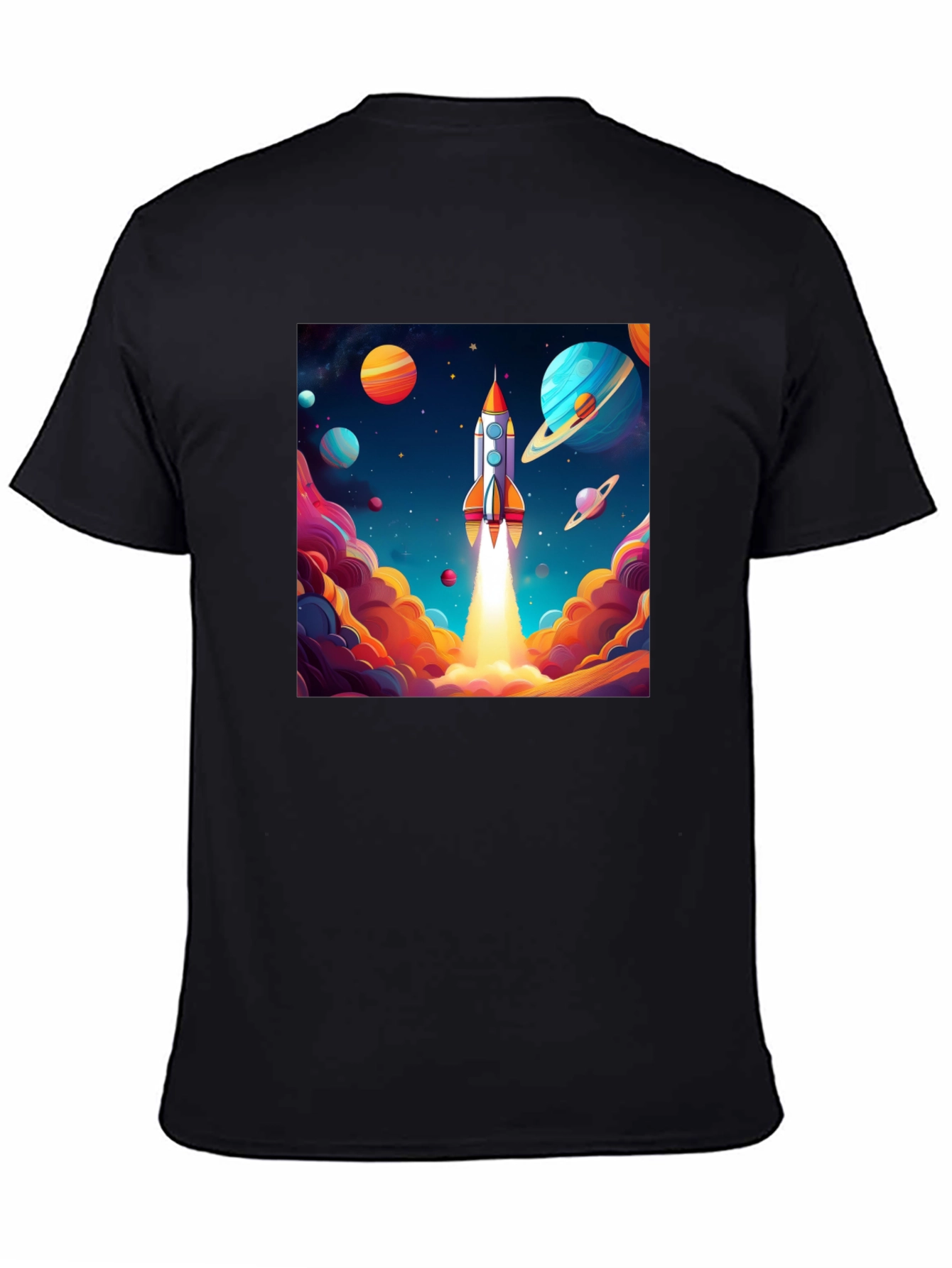 Rocket Launch T-Shirt - Space Adventure Design
