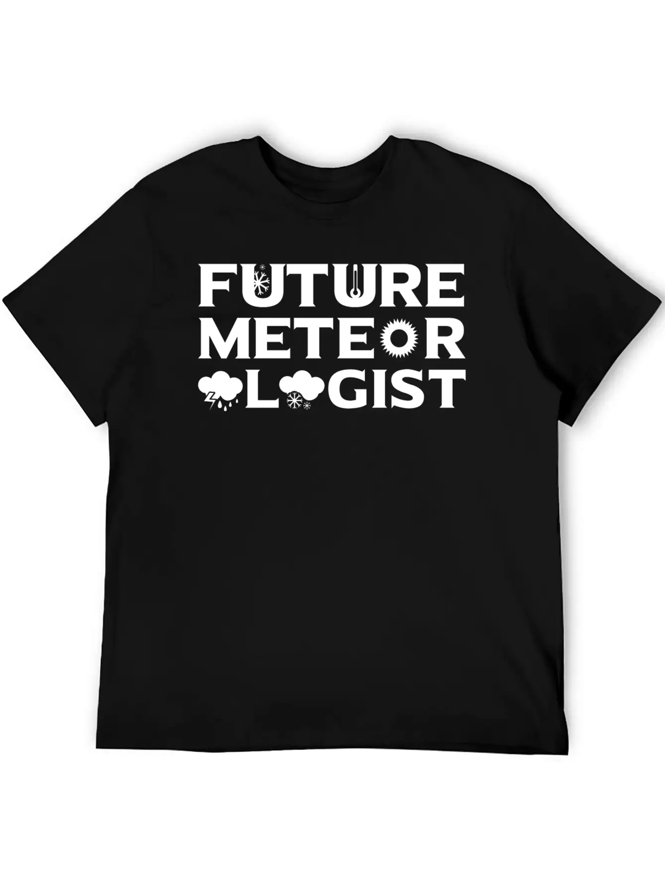Weather Forecaster Meteorlologist Unisex Short Sleeve Soft Cotton T-Shirt – Casual Everyday Wear