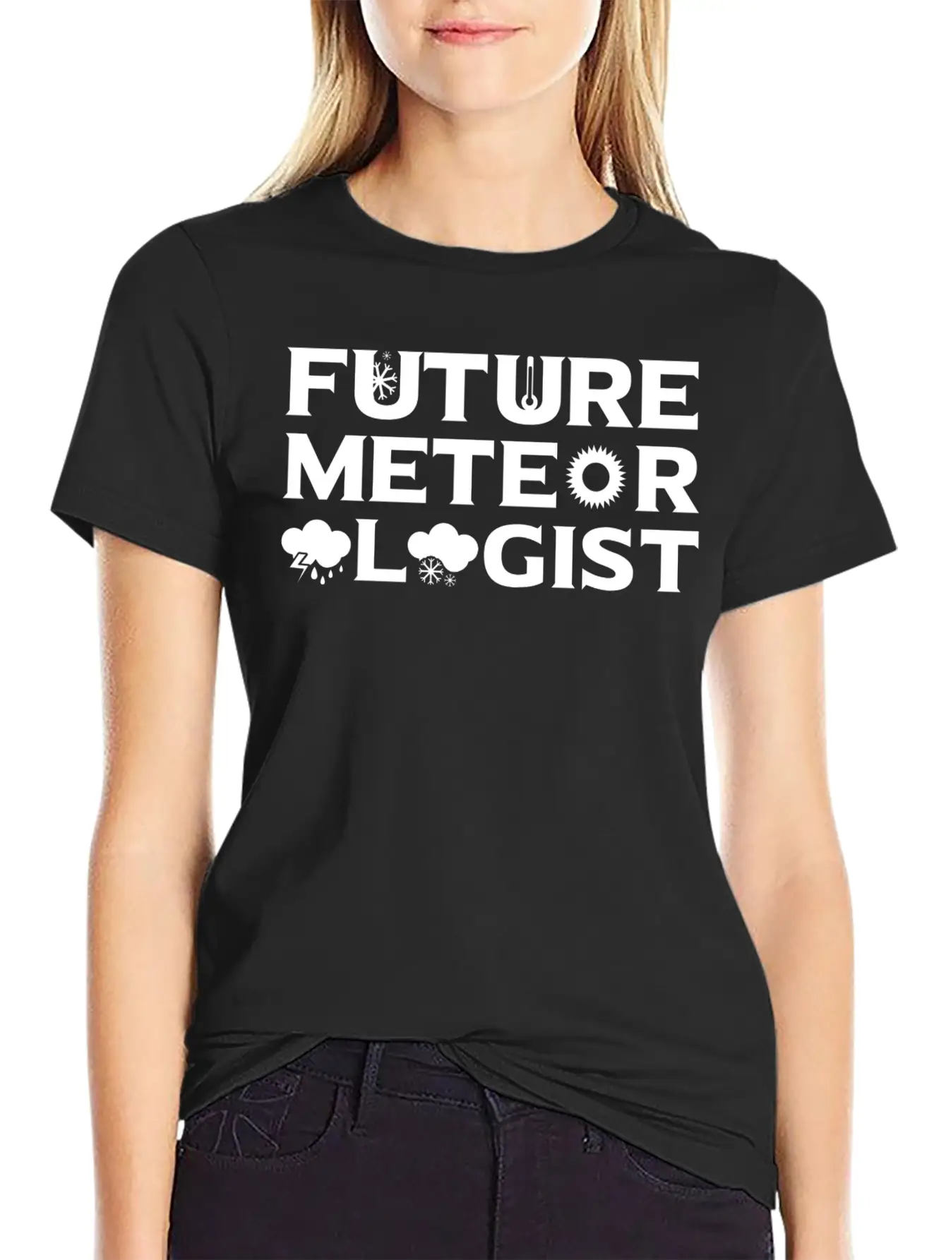 Weather Forecaster Meteorlologist Unisex Short Sleeve Soft Cotton T-Shirt – Casual Everyday Wear