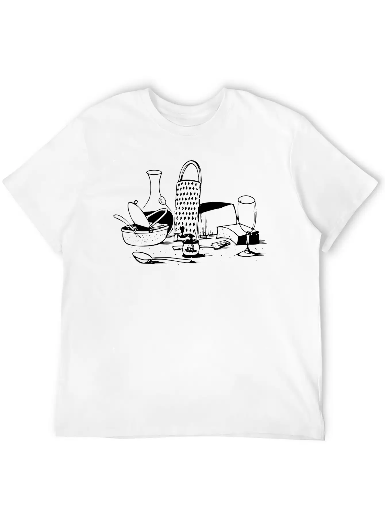 Wein Wine Flasche Glas Bottle Barrels Glasses48 Unisex Short Sleeve Soft Cotton T-Shirt – Casual Everyday Wear