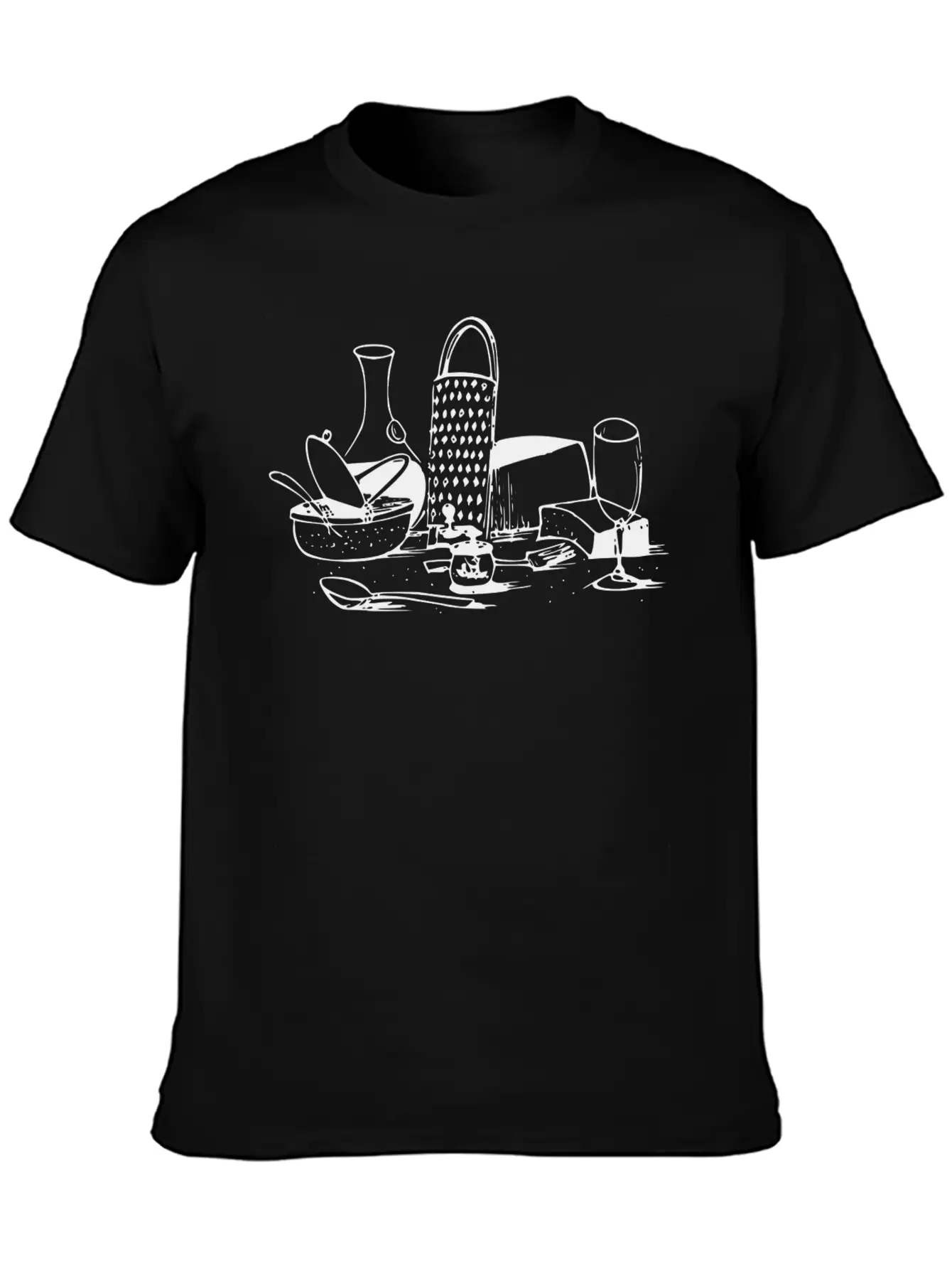 Wein Wine Flasche Glas Bottle Barrels Glasses48 Unisex Short Sleeve Soft Cotton T-Shirt – Casual Everyday Wear