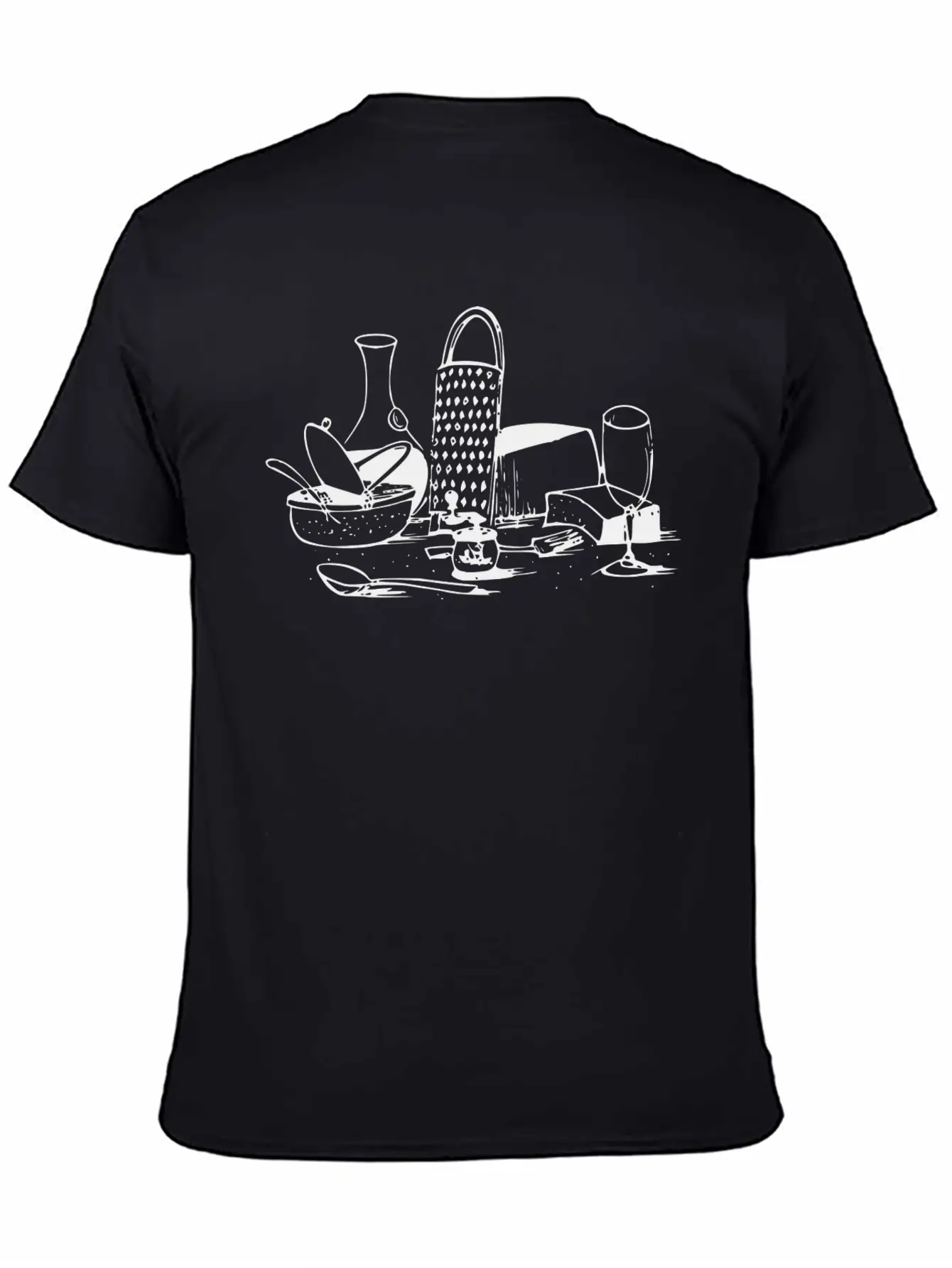 Wein Wine Flasche Glas Bottle Barrels Glasses48 Unisex Short Sleeve Soft Cotton T-Shirt – Casual Everyday Wear