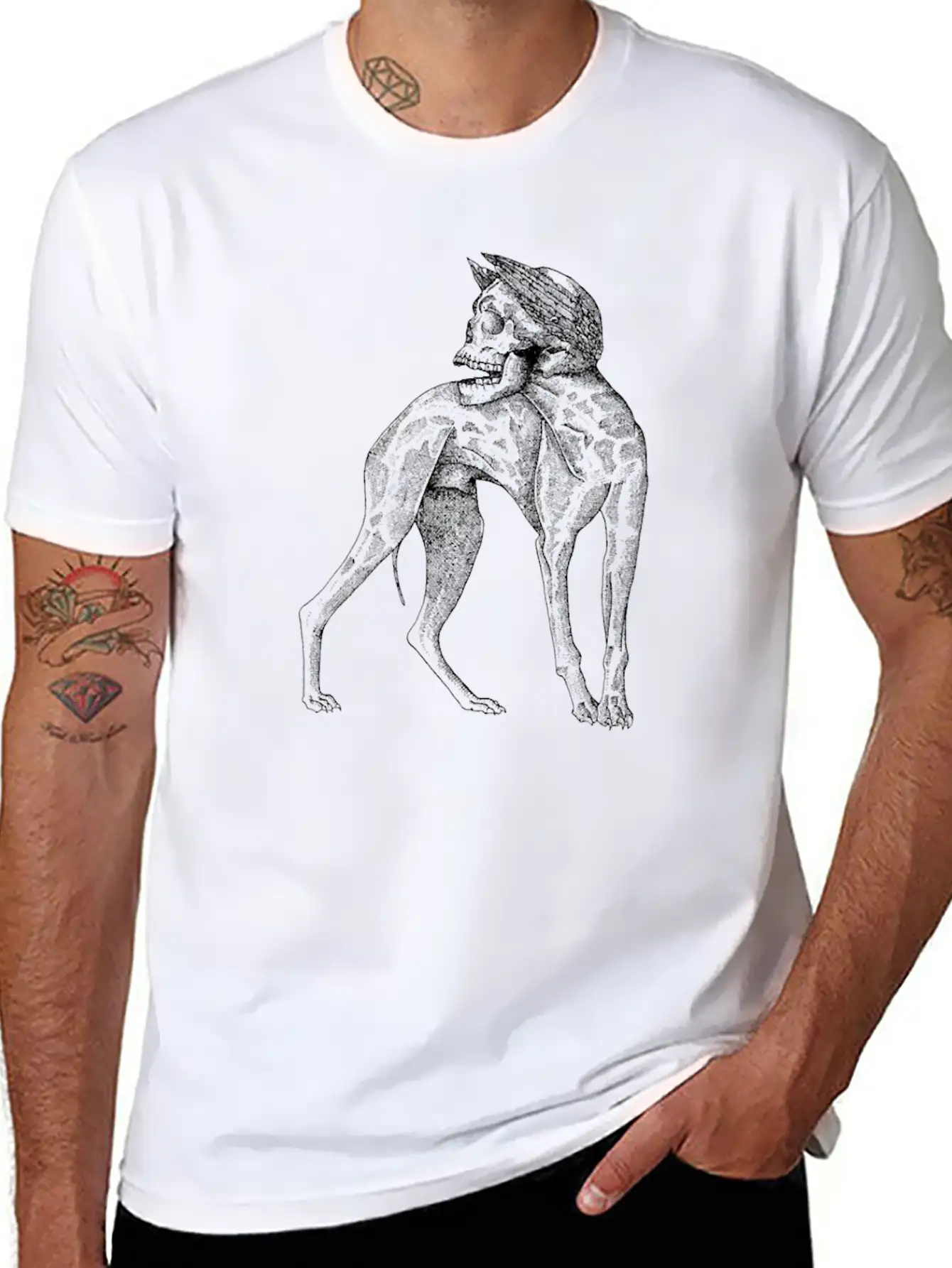 Weird Animal Timeless Short Sleeve Tee – Comfy And Minimalist Design