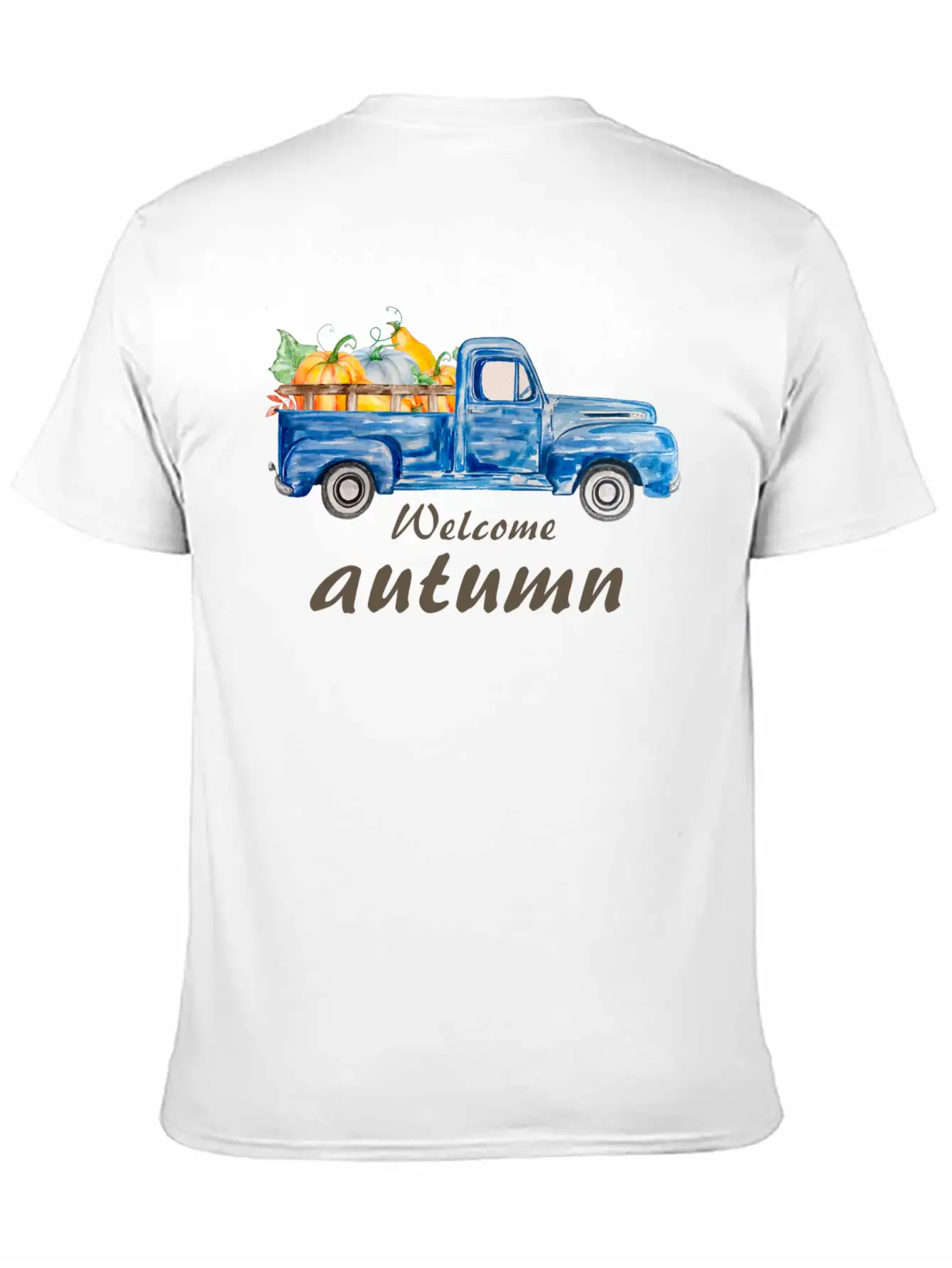 Welcome Autumn Comfortable Minimalist Graphic Tee – Summer Style Essential