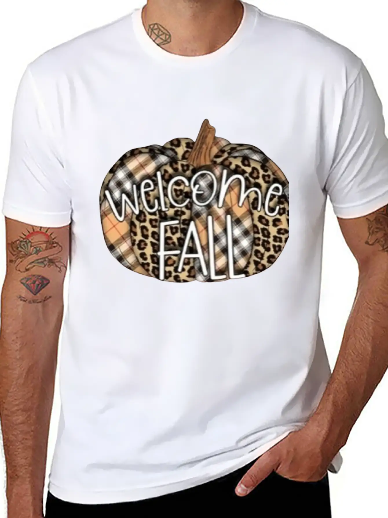 Welcome Fall Stylish Everyday T-Shirt – Unisex Basic Cotton Tee