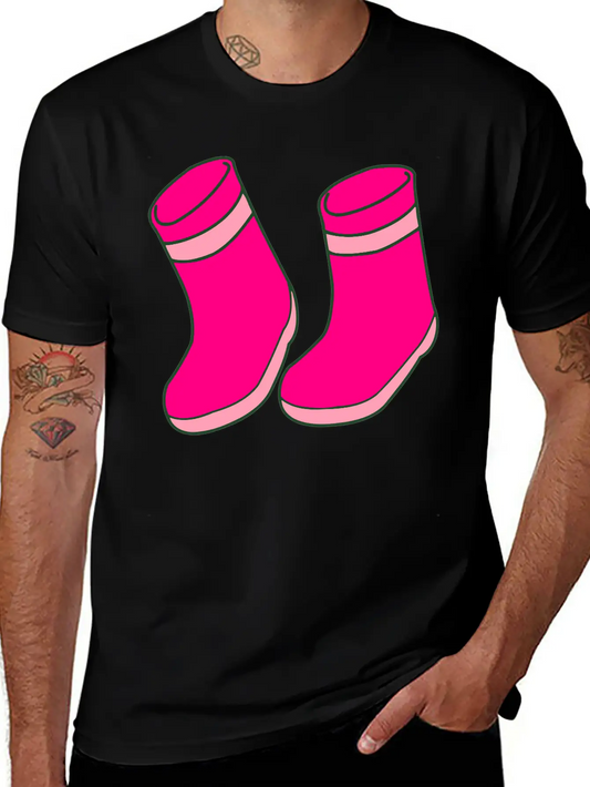 Wellington Boots 3 Stylish Everyday T-Shirt – Unisex Basic Cotton Tee