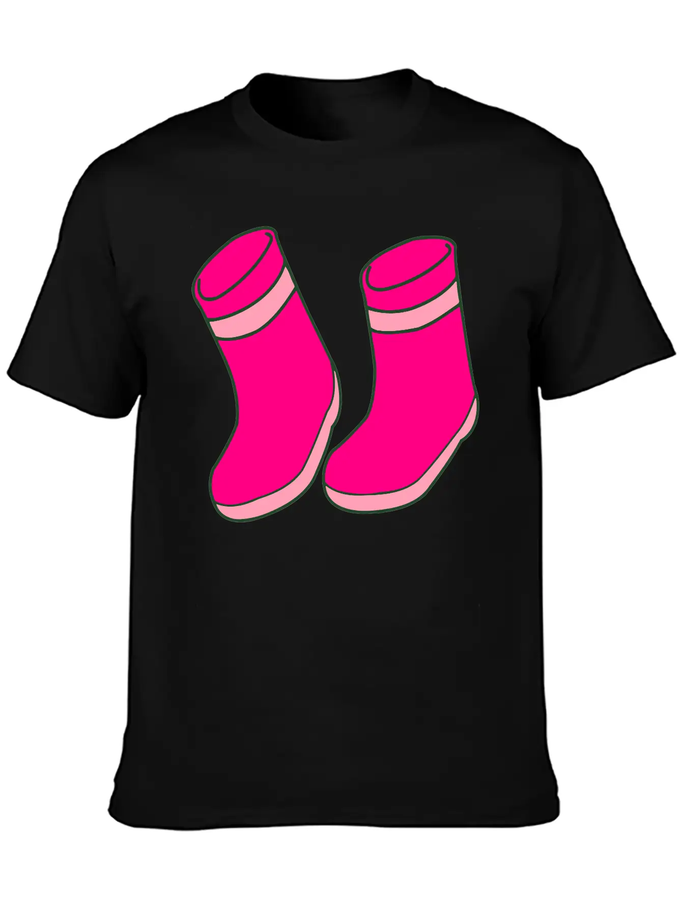 Wellington Boots 3 Stylish Everyday T-Shirt – Unisex Basic Cotton Tee