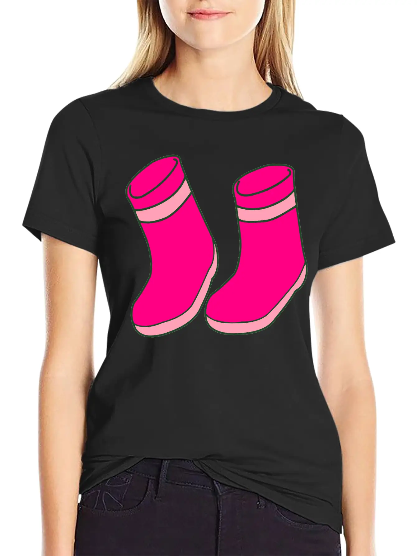 Wellington Boots 3 Stylish Everyday T-Shirt – Unisex Basic Cotton Tee