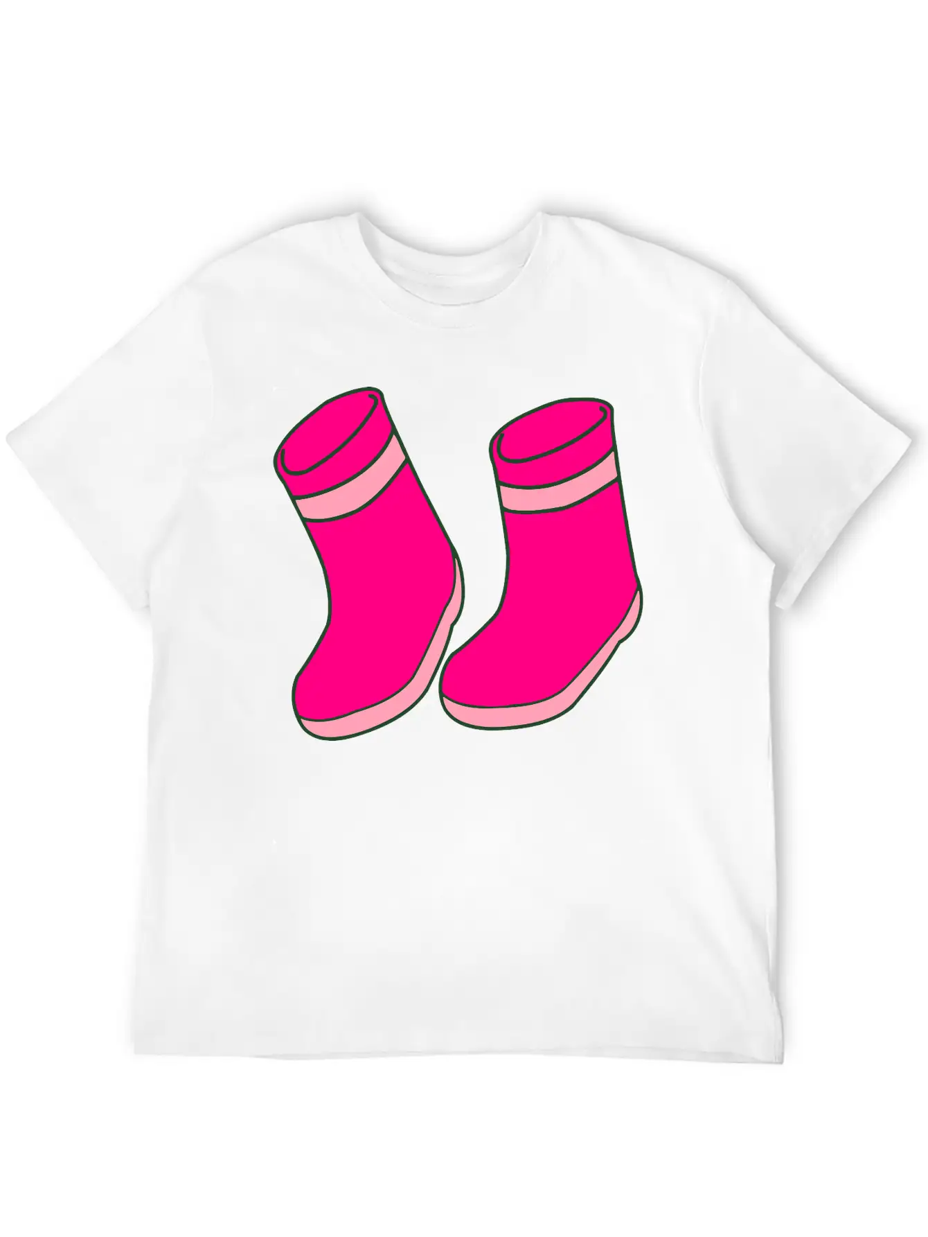 Wellington Boots 3 Stylish Everyday T-Shirt – Unisex Basic Cotton Tee