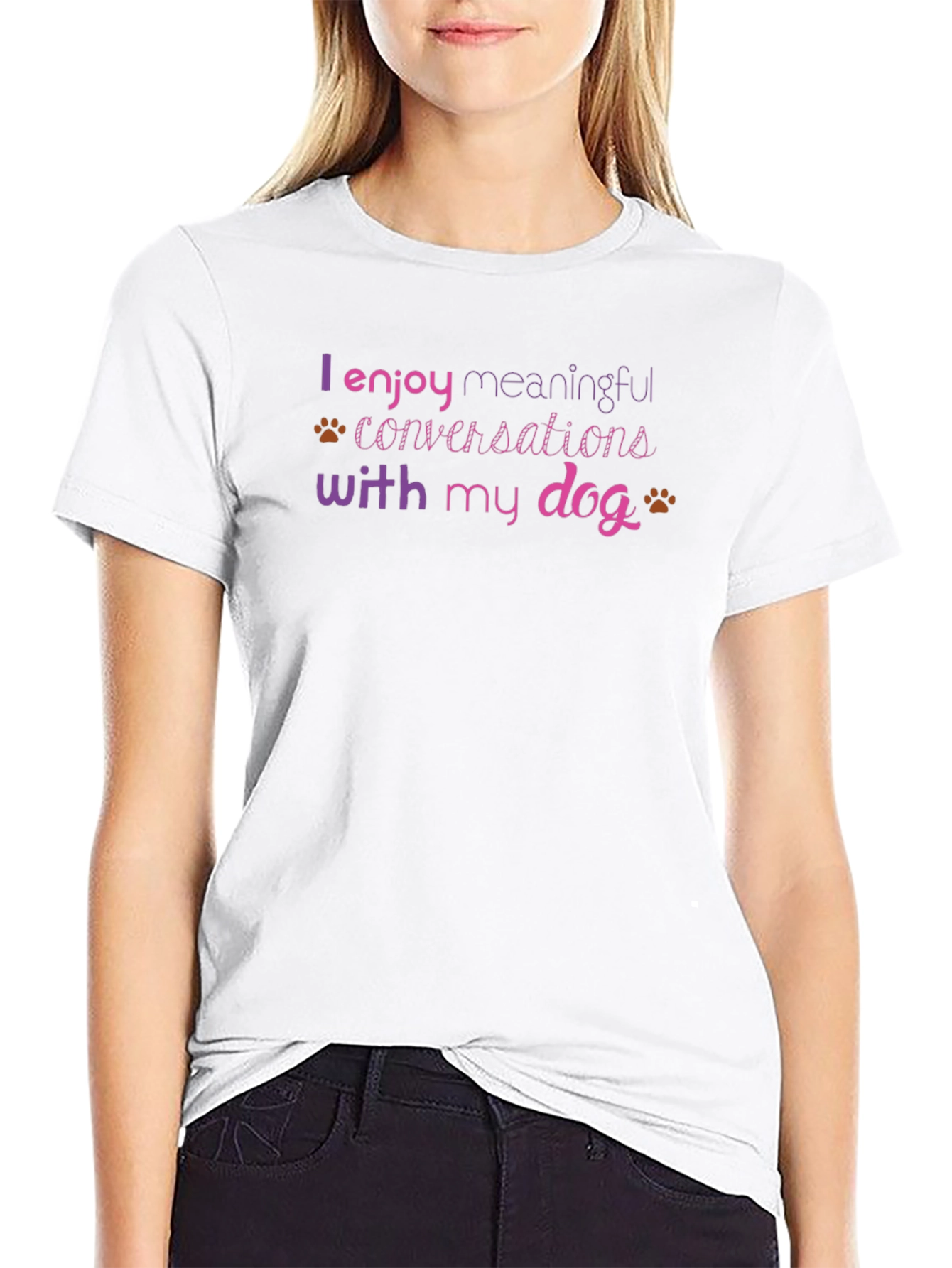 Meaningful Dog Conversations T-Shirt
