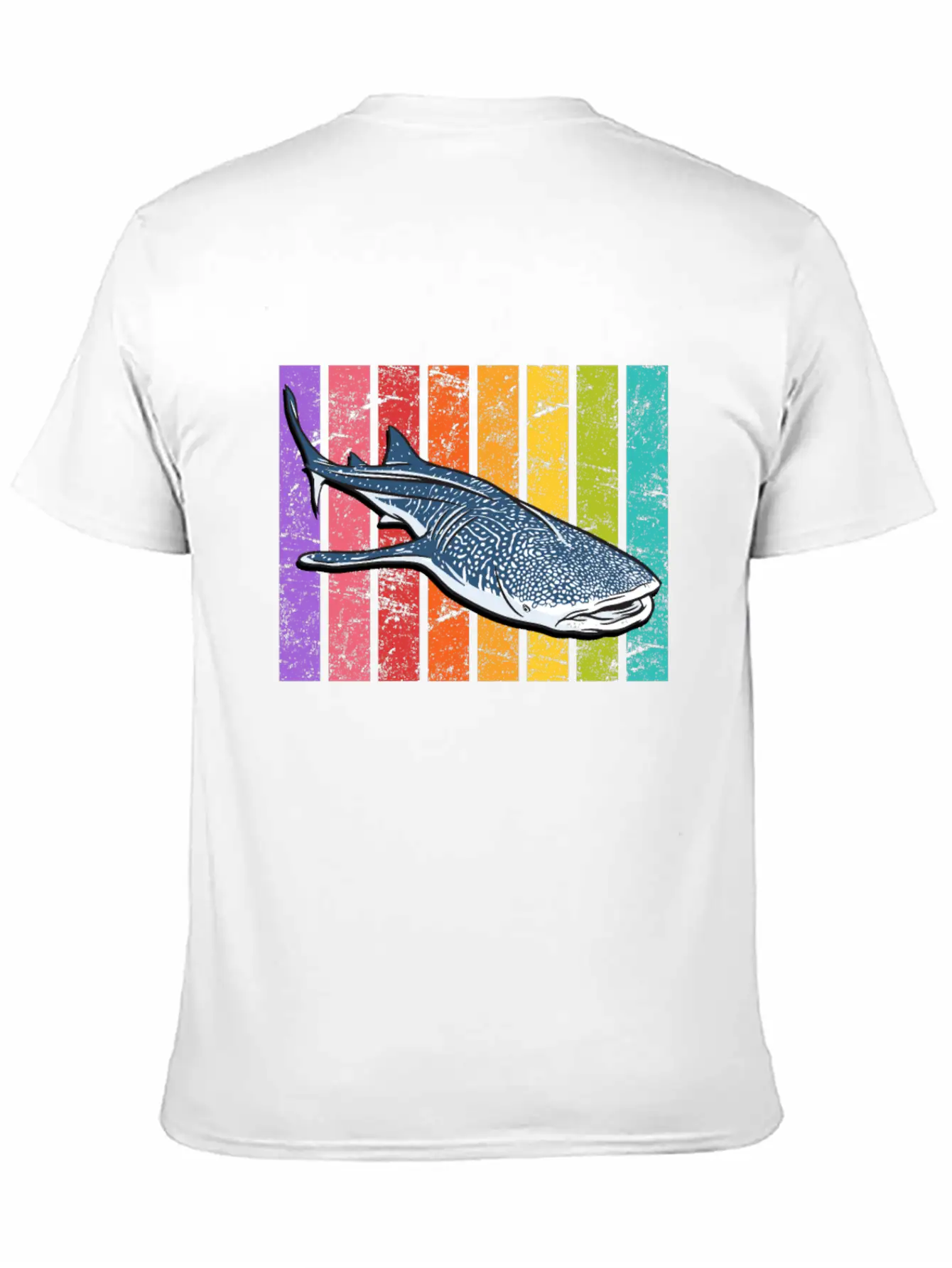 Whale Shark Diver Shark Basic Graphic T-Shirt – Daily Comfort In Soft Cotton