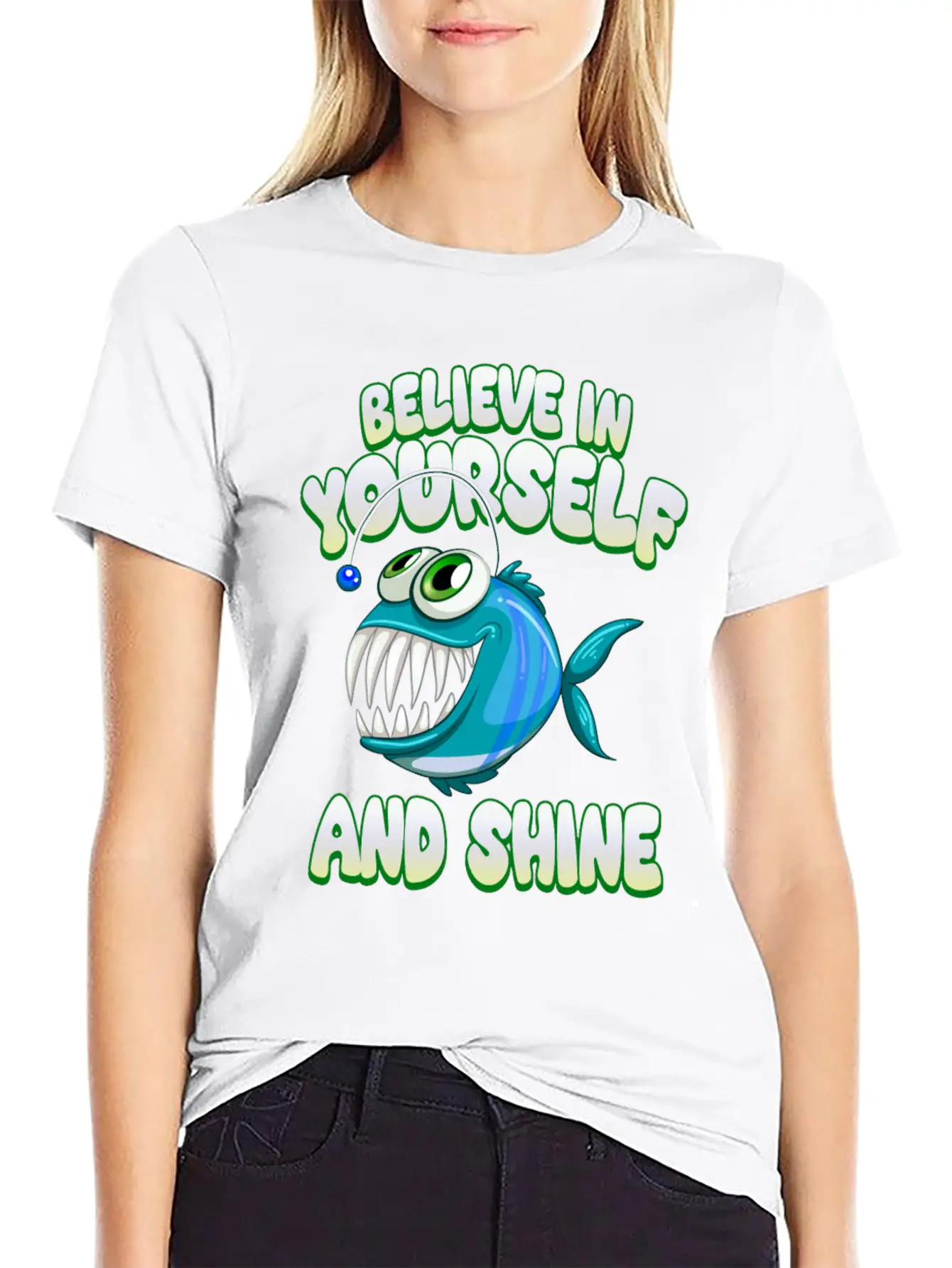 What Da Fish Funny Quote Fish Meme Outfit Unisex Short Sleeve Soft Cotton T-Shirt – Casual Everyday Wear