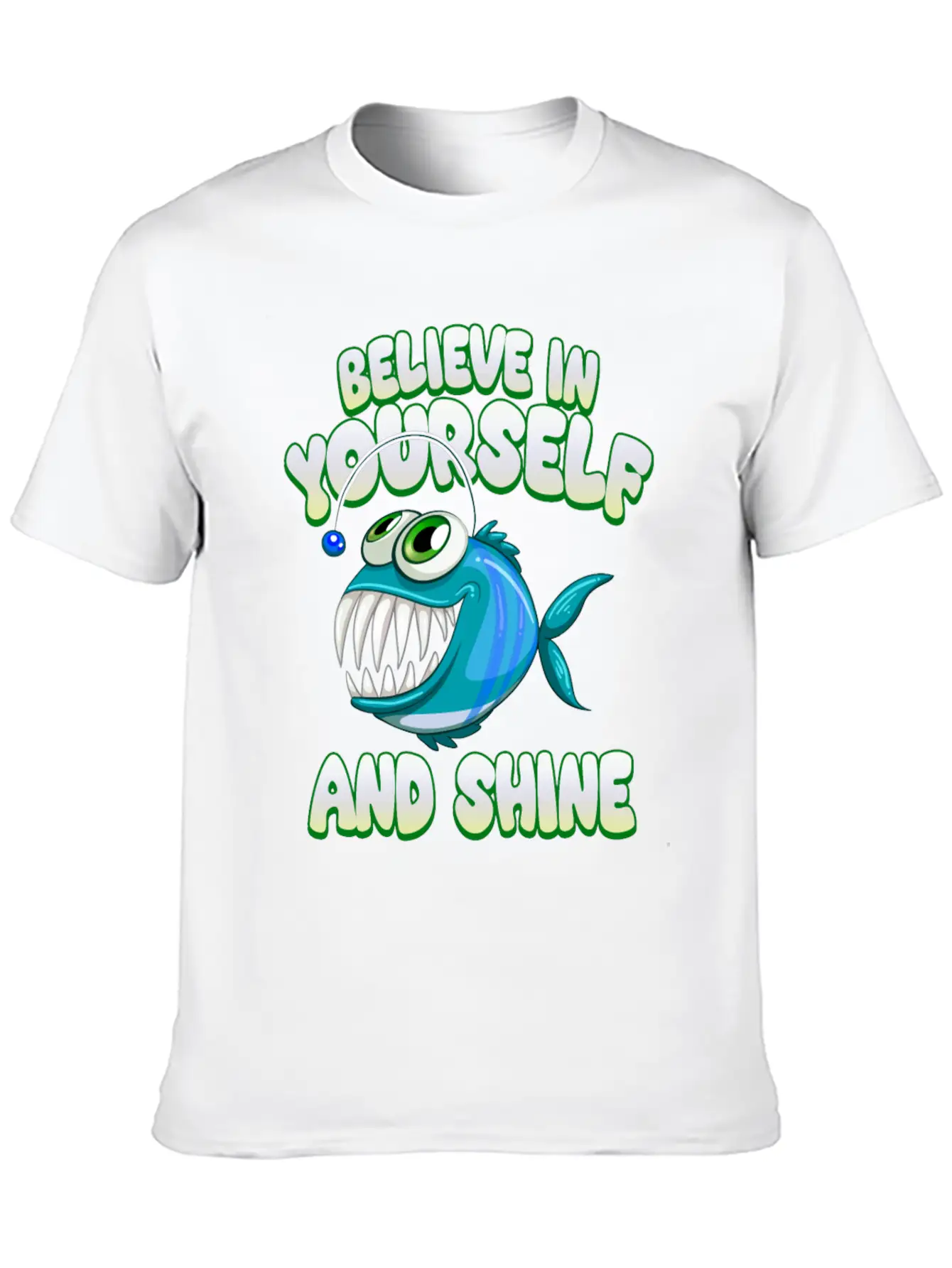 What Da Fish Funny Quote Fish Meme Outfit Unisex Short Sleeve Soft Cotton T-Shirt – Casual Everyday Wear