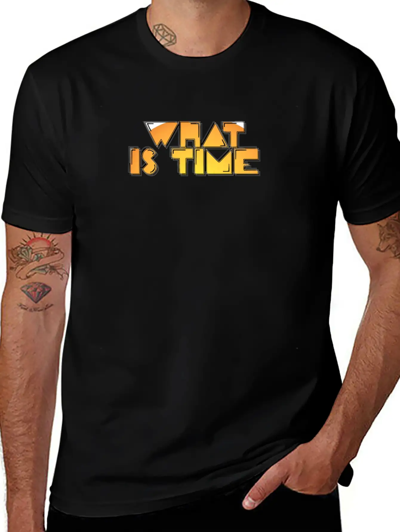 What Is Time16 Unisex Short Sleeve Soft Cotton T-Shirt – Casual Everyday Wear