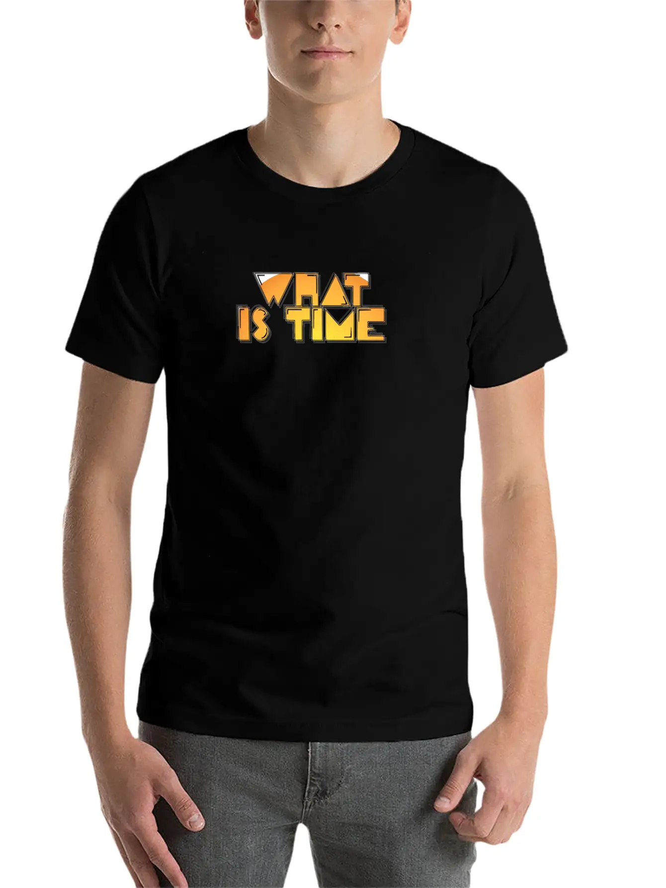 What Is Time16 Unisex Short Sleeve Soft Cotton T-Shirt – Casual Everyday Wear