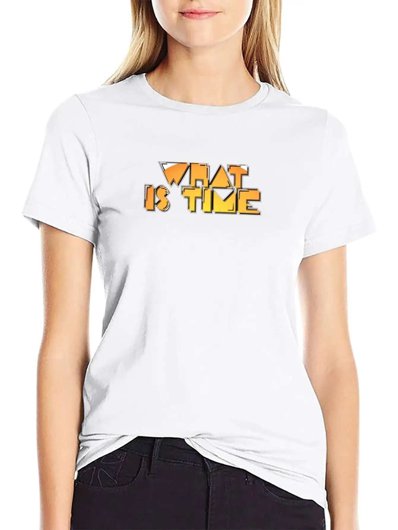 What Is Time16 Unisex Short Sleeve Soft Cotton T-Shirt – Casual Everyday Wear