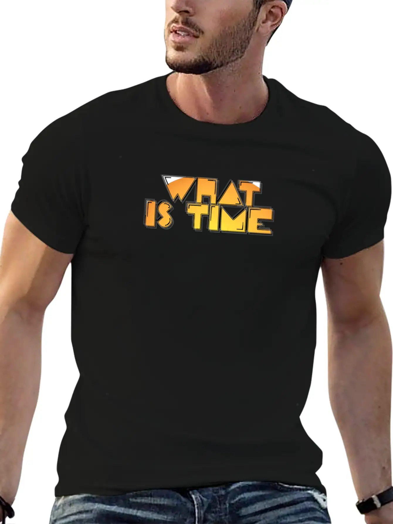 What Is Time16 Unisex Short Sleeve Soft Cotton T-Shirt – Casual Everyday Wear