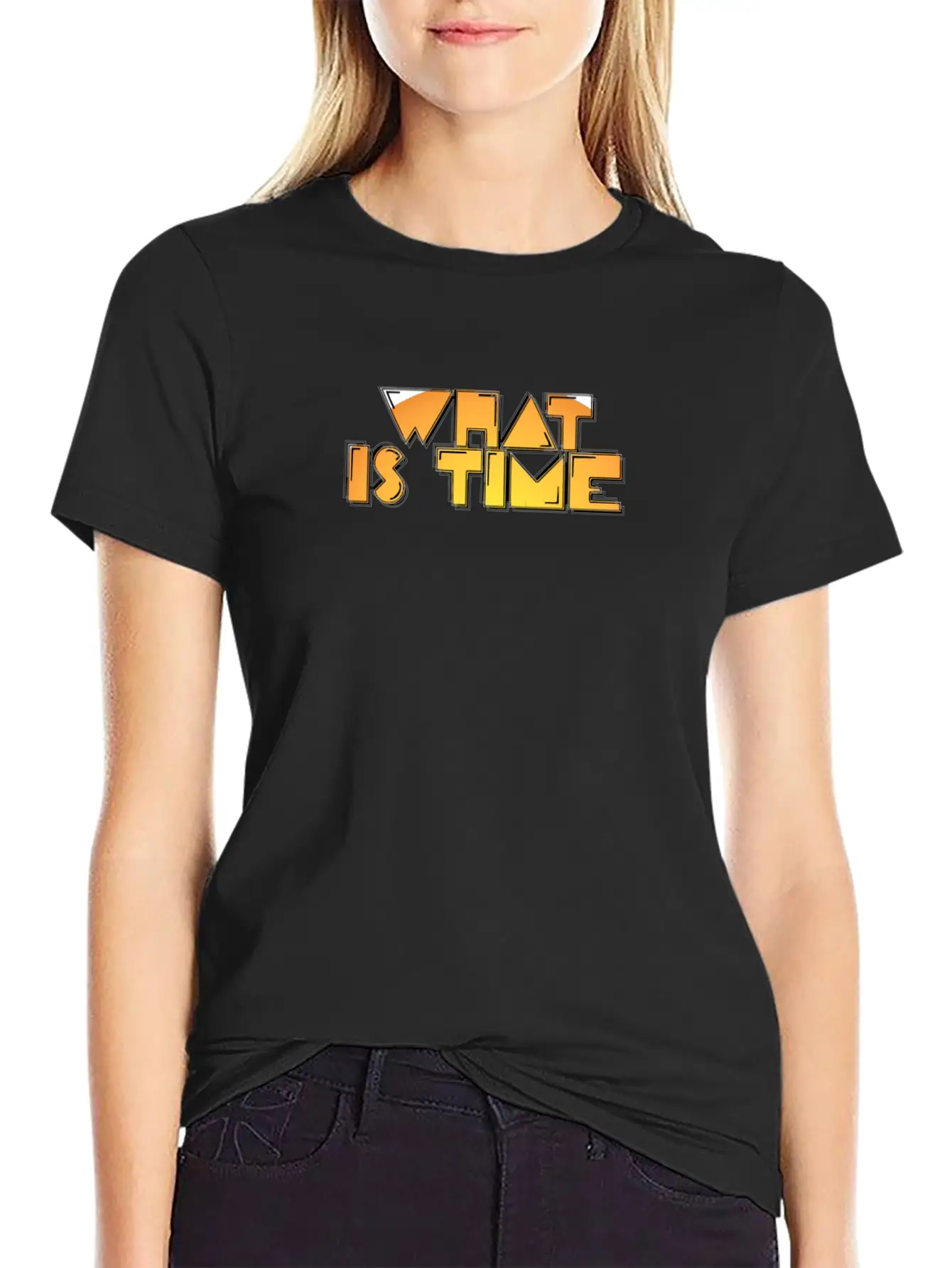 What Is Time16 Unisex Short Sleeve Soft Cotton T-Shirt – Casual Everyday Wear