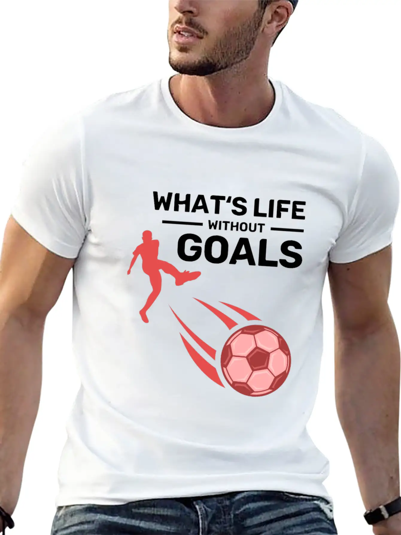 What S Life Without Goals 2 Comfortable Minimalist Graphic Tee – Summer Style Essential