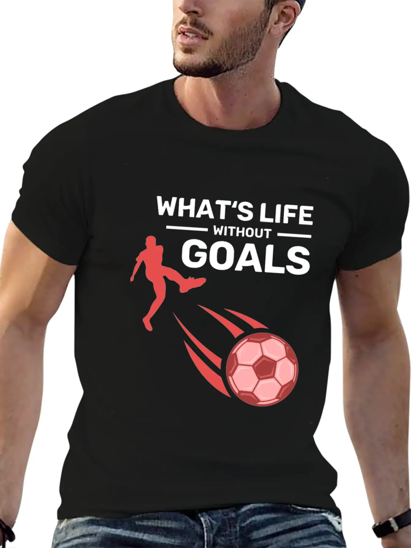 What S Life Without Goals 2 Comfortable Minimalist Graphic Tee – Summer Style Essential