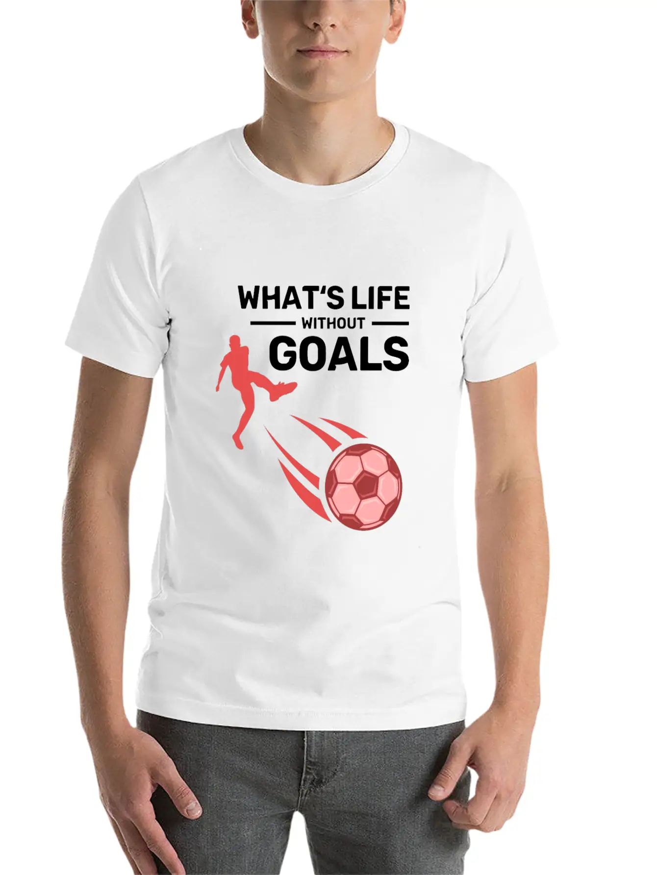 What S Life Without Goals 2 Comfortable Minimalist Graphic Tee – Summer Style Essential