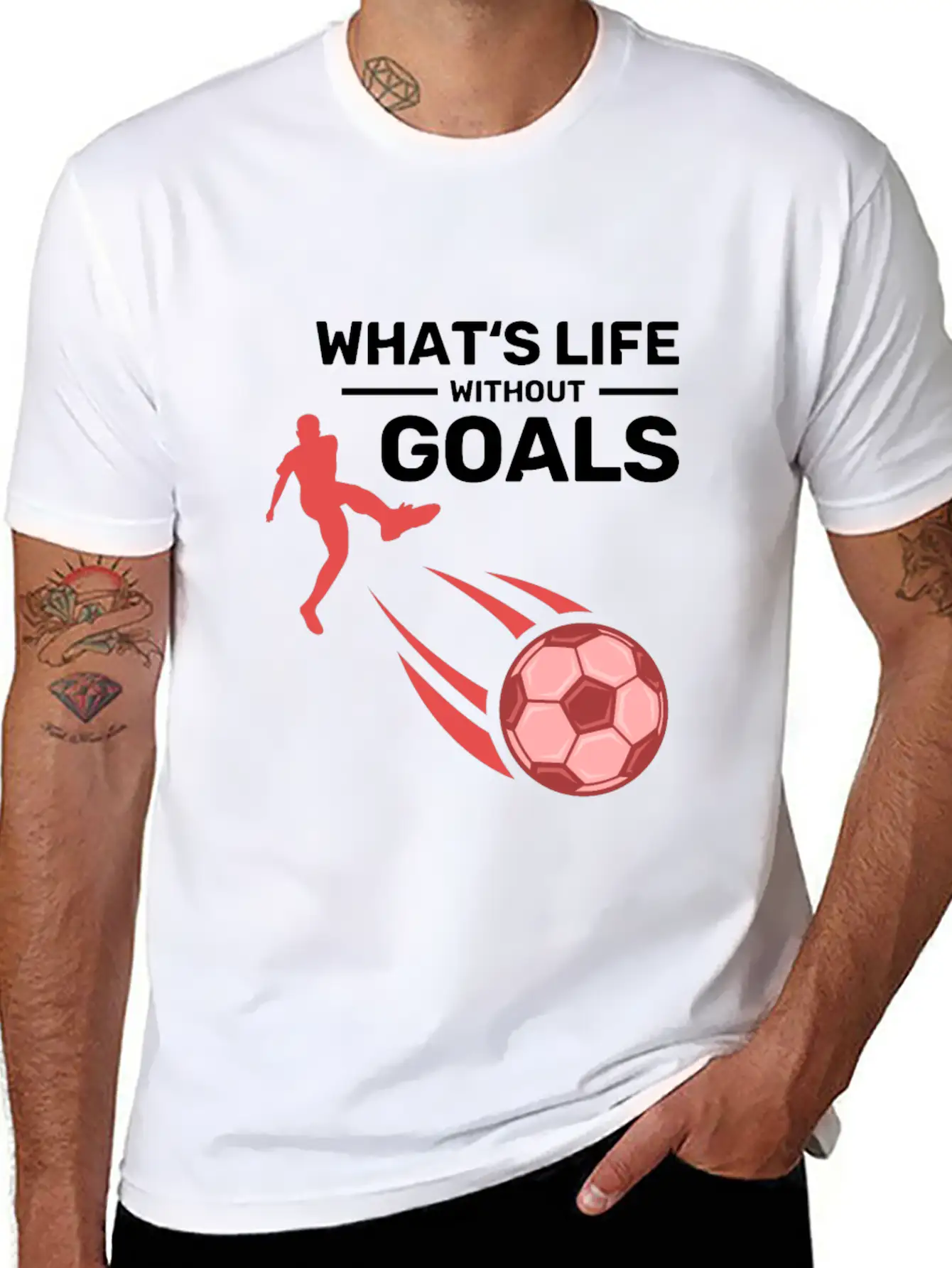 What S Life Without Goals 2 Comfortable Minimalist Graphic Tee – Summer Style Essential
