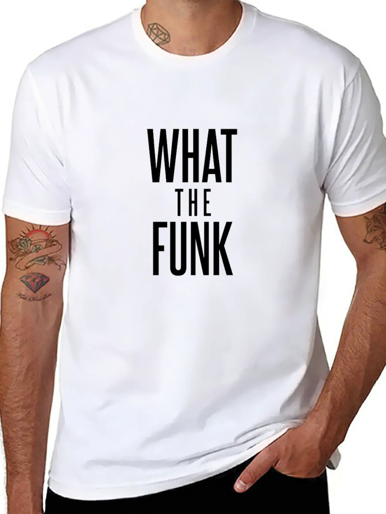 What The Funk Timeless Short Sleeve Tee – Comfy And Minimalist Design