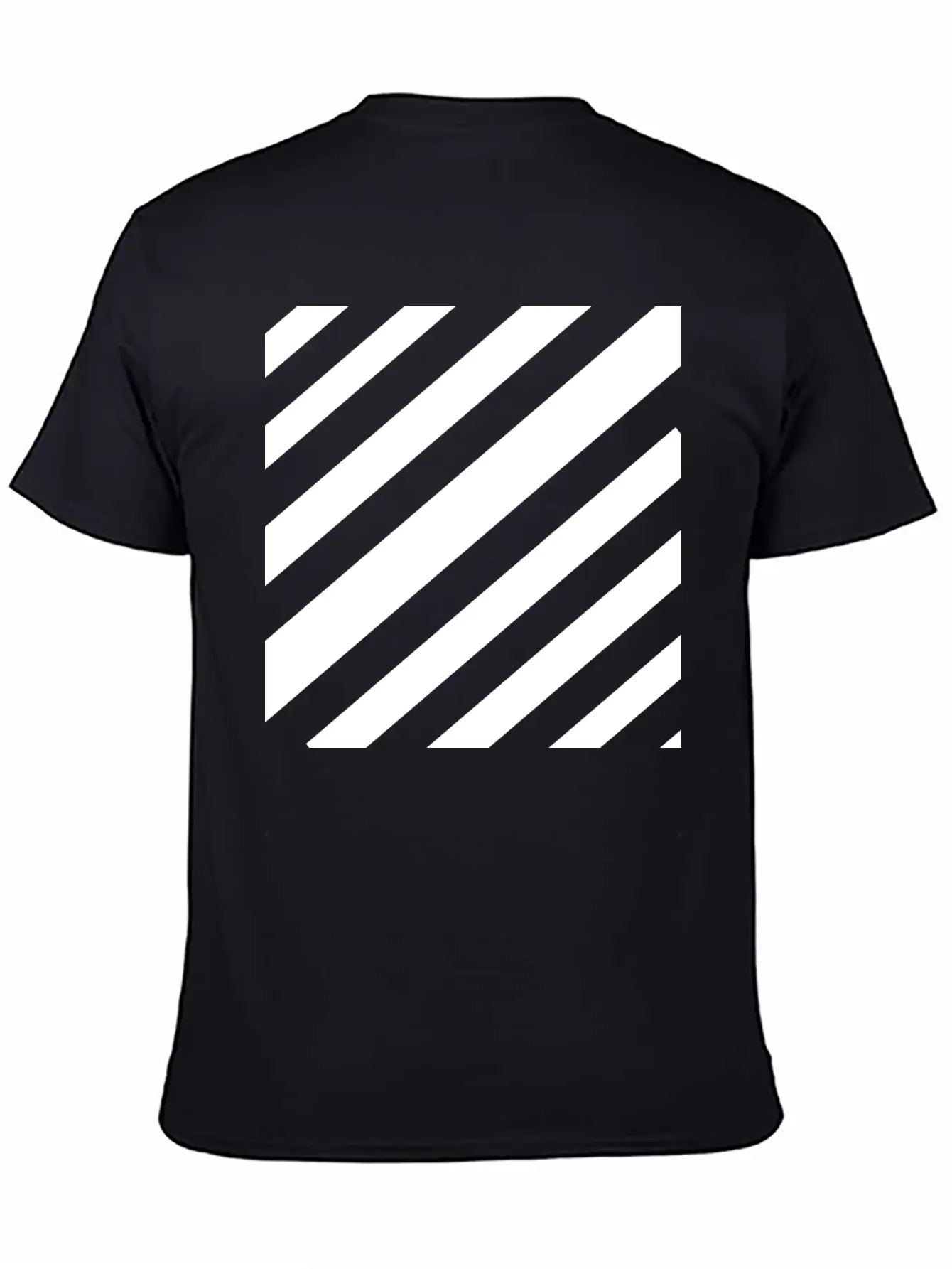White Lines Design Essential Unisex Summer Tee – Soft Cotton Casual Fit