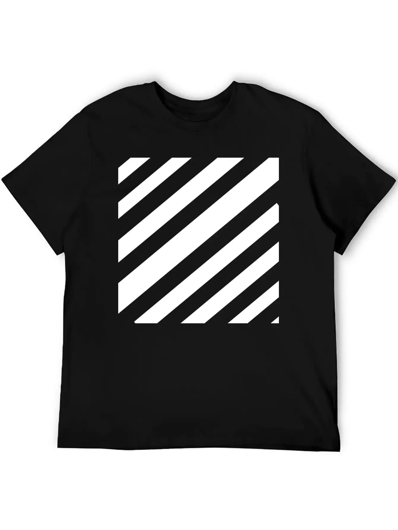 White Lines Design Essential Unisex Summer Tee – Soft Cotton Casual Fit