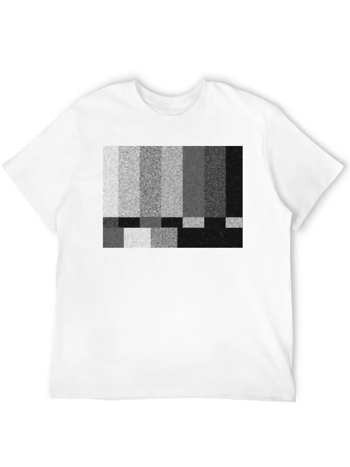 White Noise Comfortable Minimalist Graphic Tee – Summer Style Essential