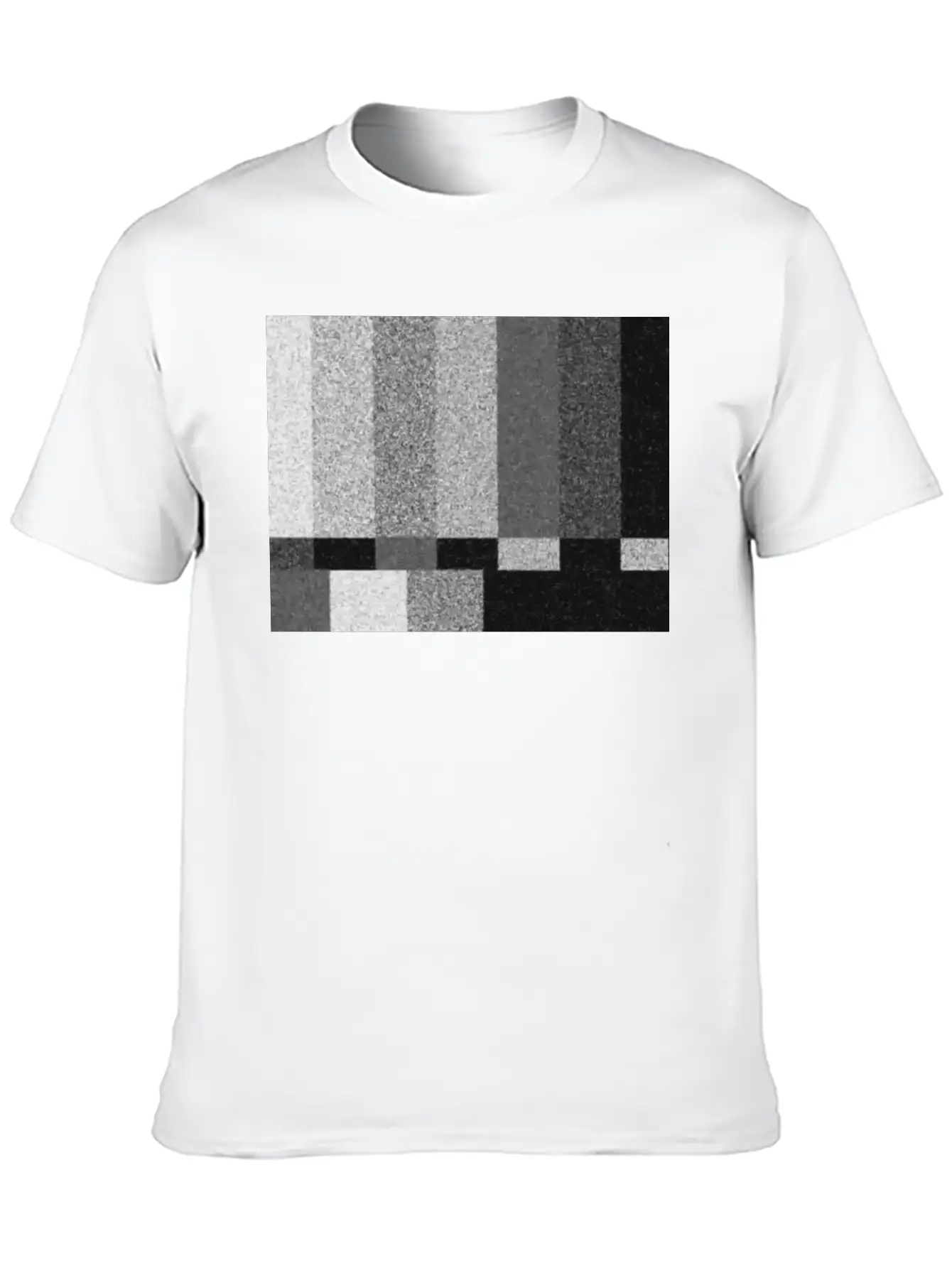 White Noise Comfortable Minimalist Graphic Tee – Summer Style Essential