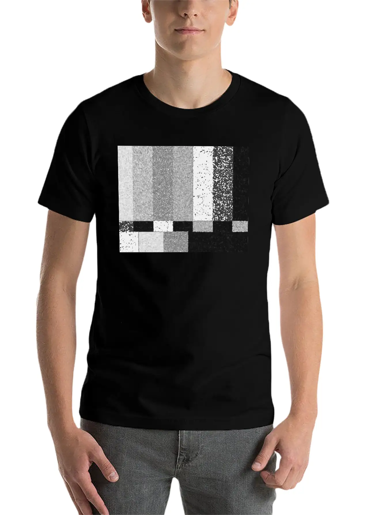 White Noise Comfortable Minimalist Graphic Tee – Summer Style Essential