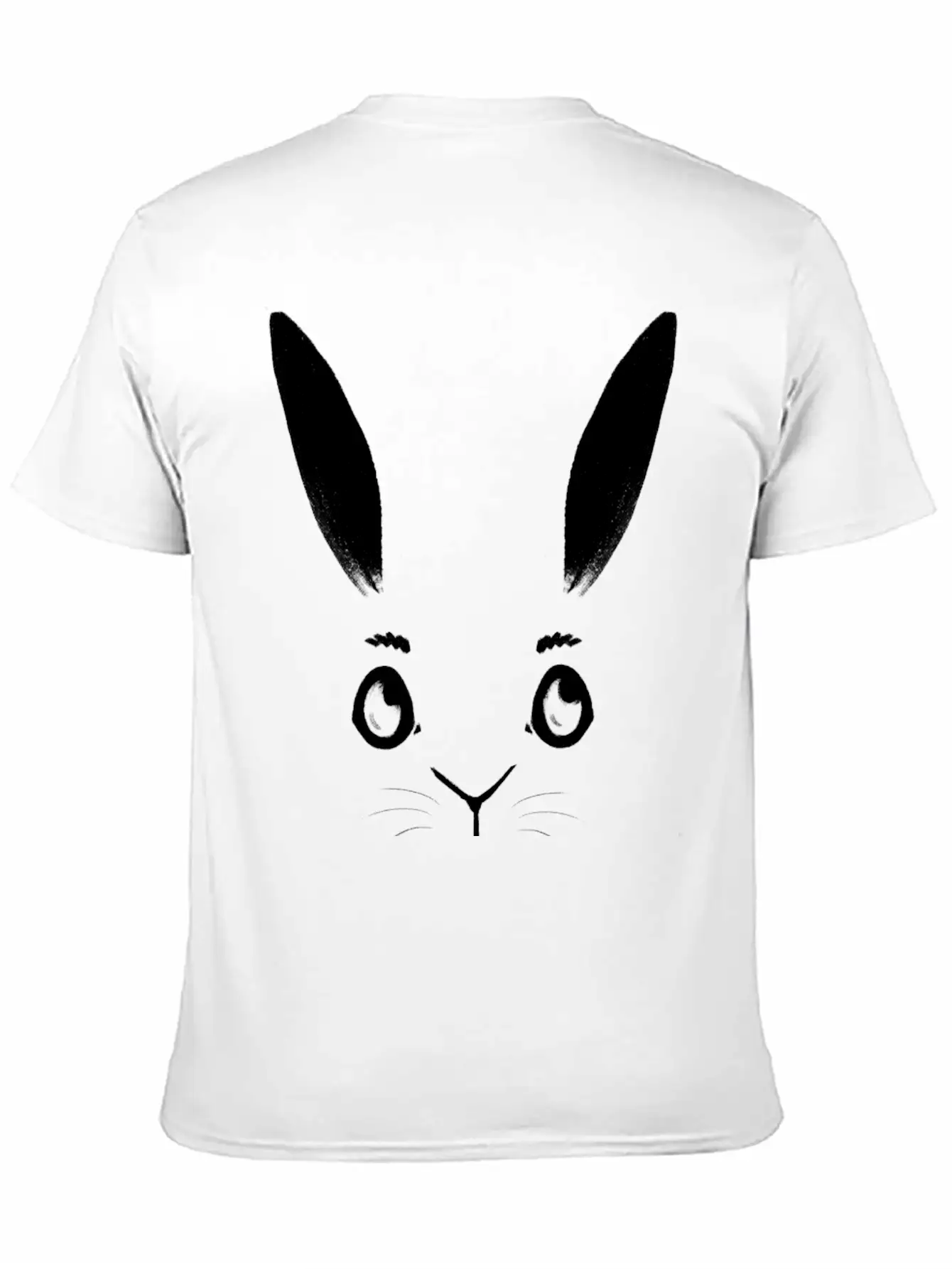 White Rabbit Unisex Short Sleeve Soft Cotton T-Shirt – Casual Everyday Wear
