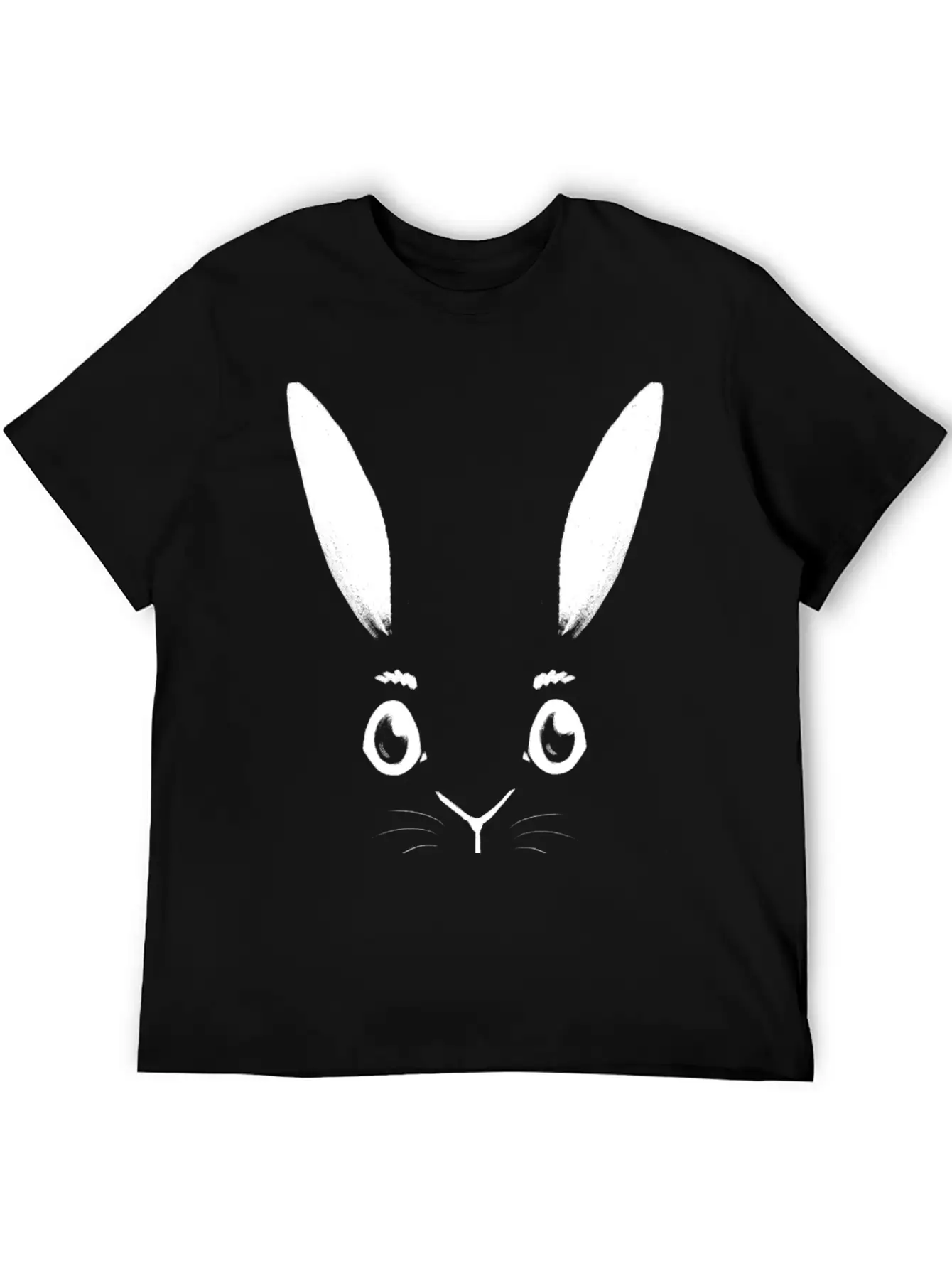 White Rabbit Unisex Short Sleeve Soft Cotton T-Shirt – Casual Everyday Wear