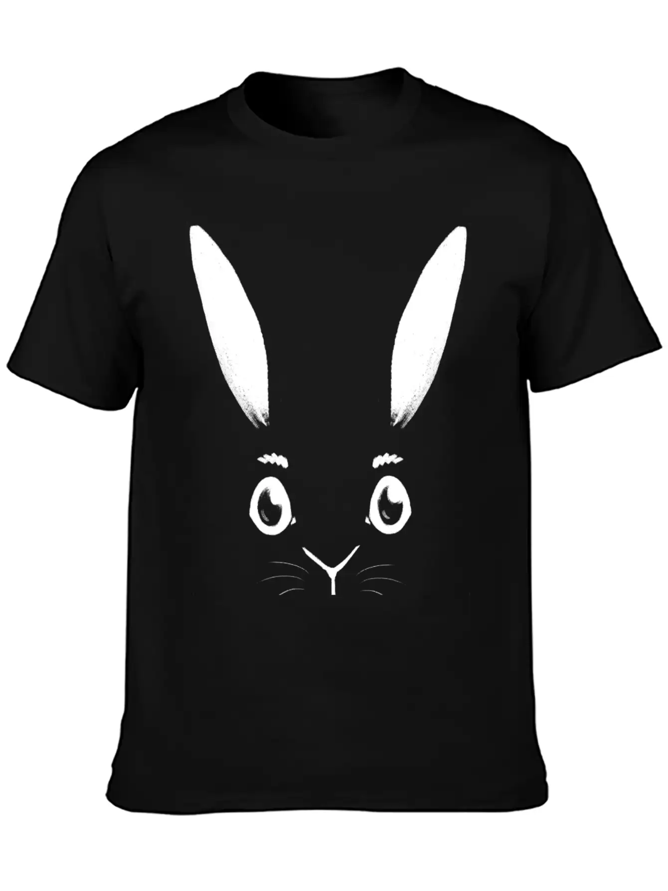 White Rabbit Unisex Short Sleeve Soft Cotton T-Shirt – Casual Everyday Wear