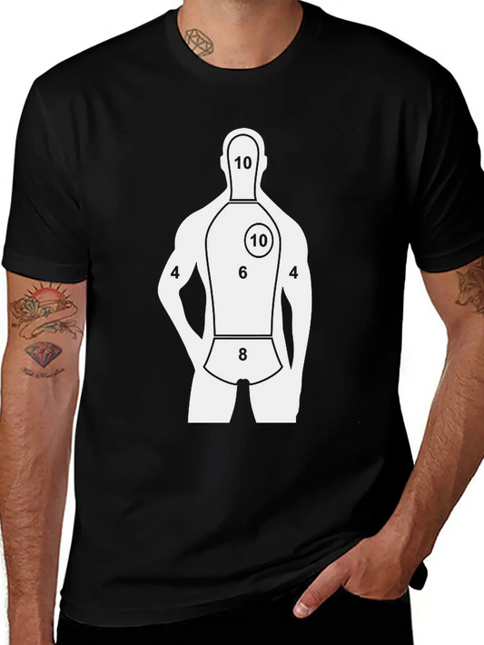 WHY AM I A TARGET Unisex Short Sleeve Soft Cotton T-Shirt – Casual Everyday Wear
