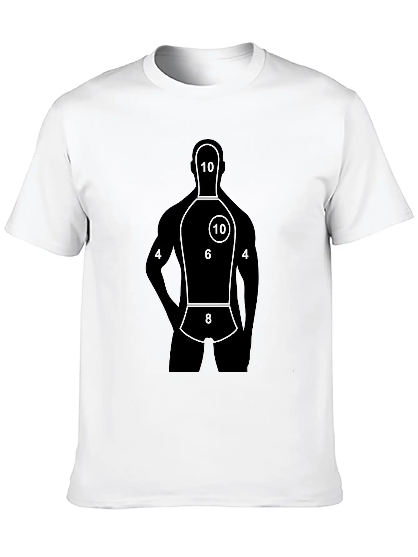 WHY AM I A TARGET Unisex Short Sleeve Soft Cotton T-Shirt – Casual Everyday Wear