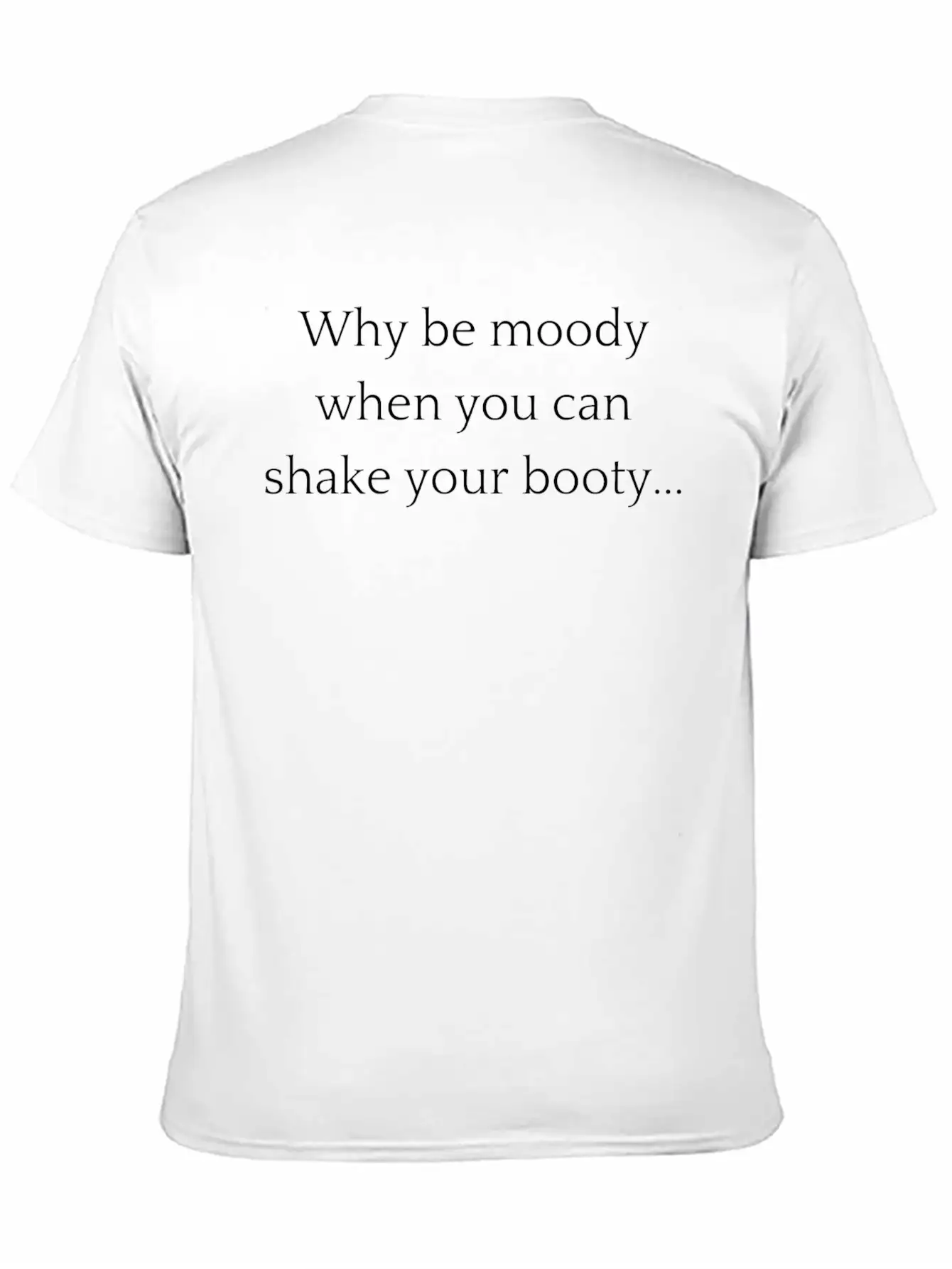 Why Be Moody Timeless Short Sleeve Tee – Comfy And Minimalist Design