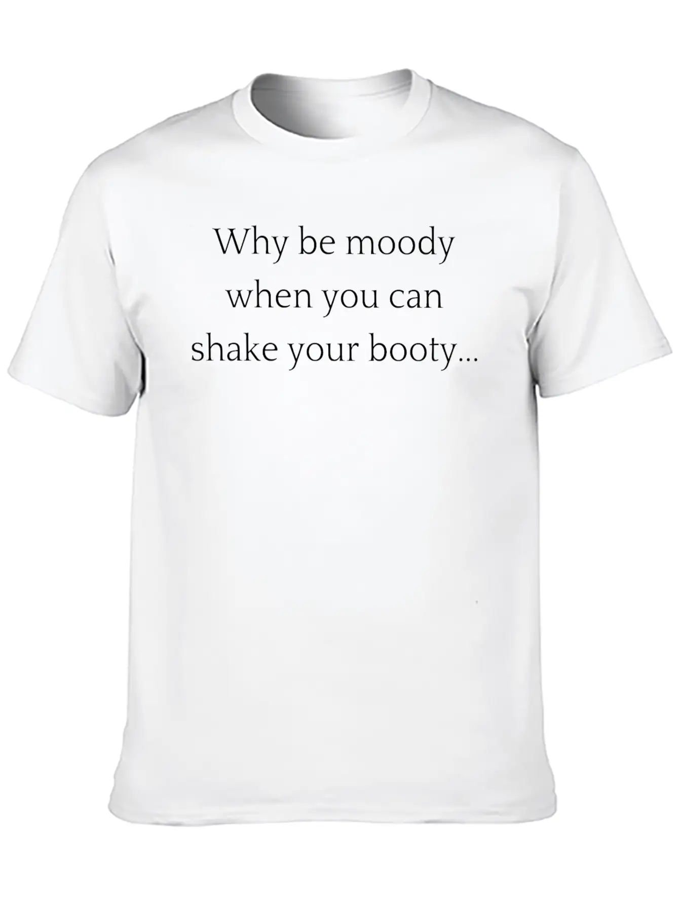 Why Be Moody Timeless Short Sleeve Tee – Comfy And Minimalist Design