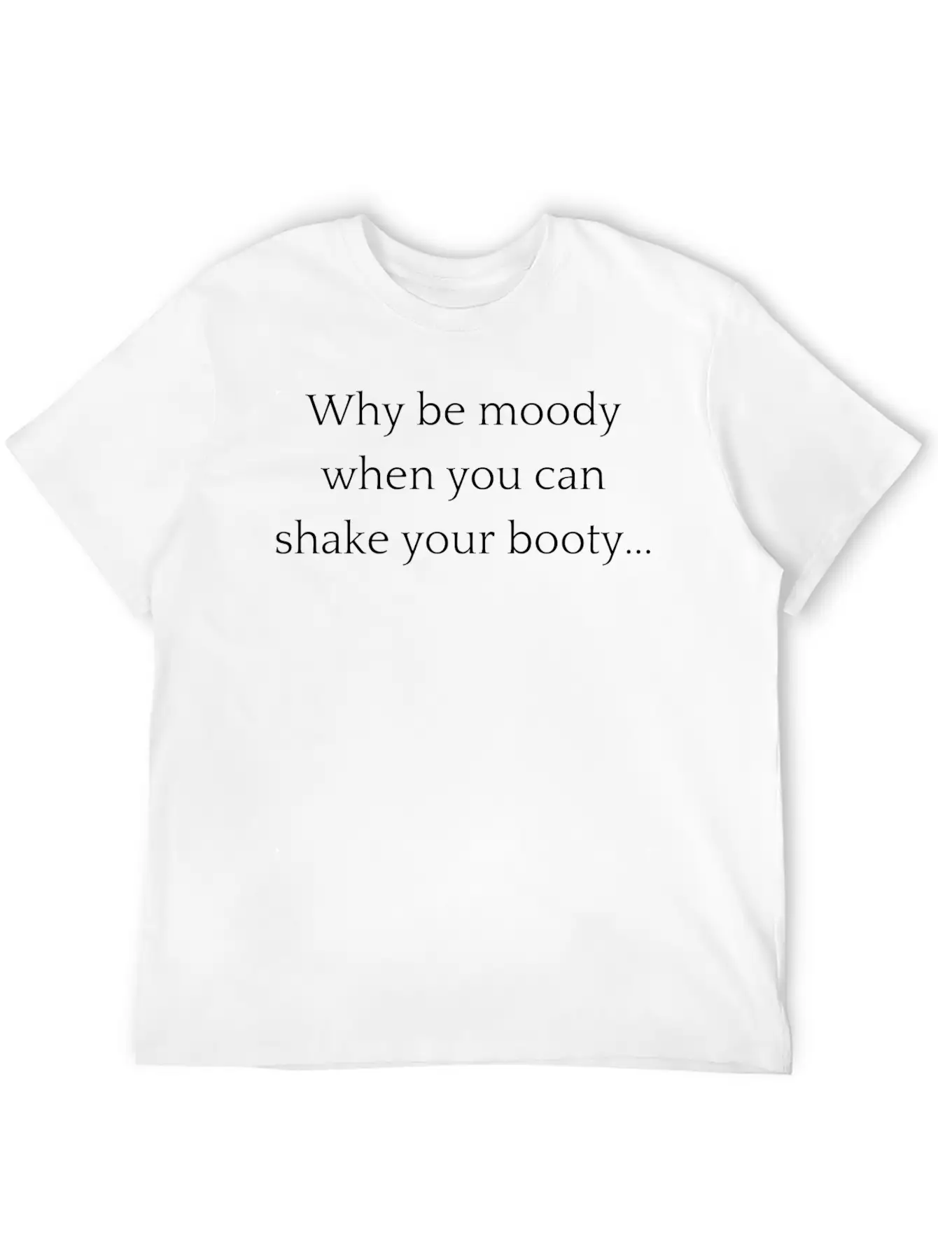 Why Be Moody Timeless Short Sleeve Tee – Comfy And Minimalist Design