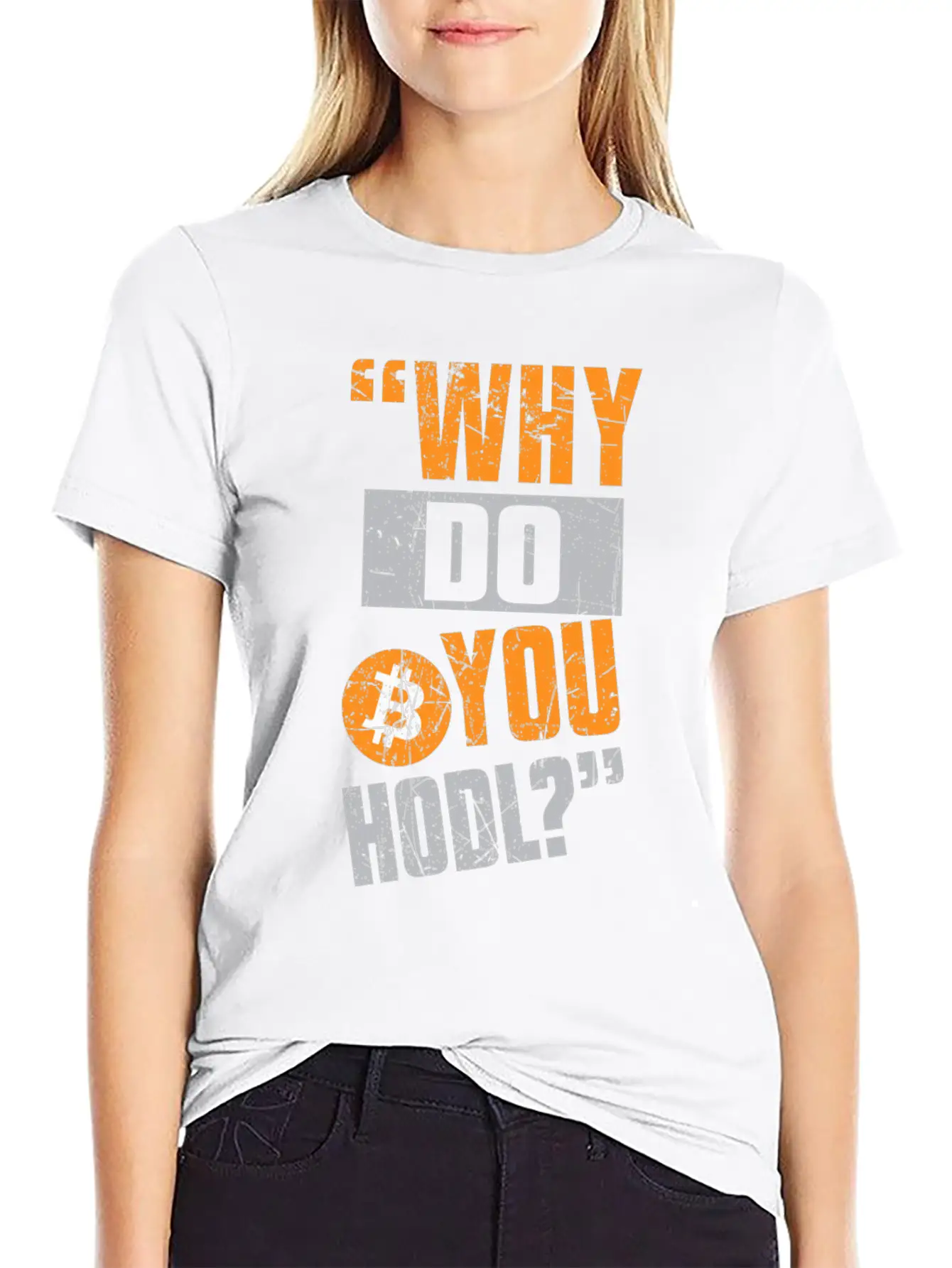 Why HODL? Comfortable Minimalist Graphic Tee – Summer Style Essential