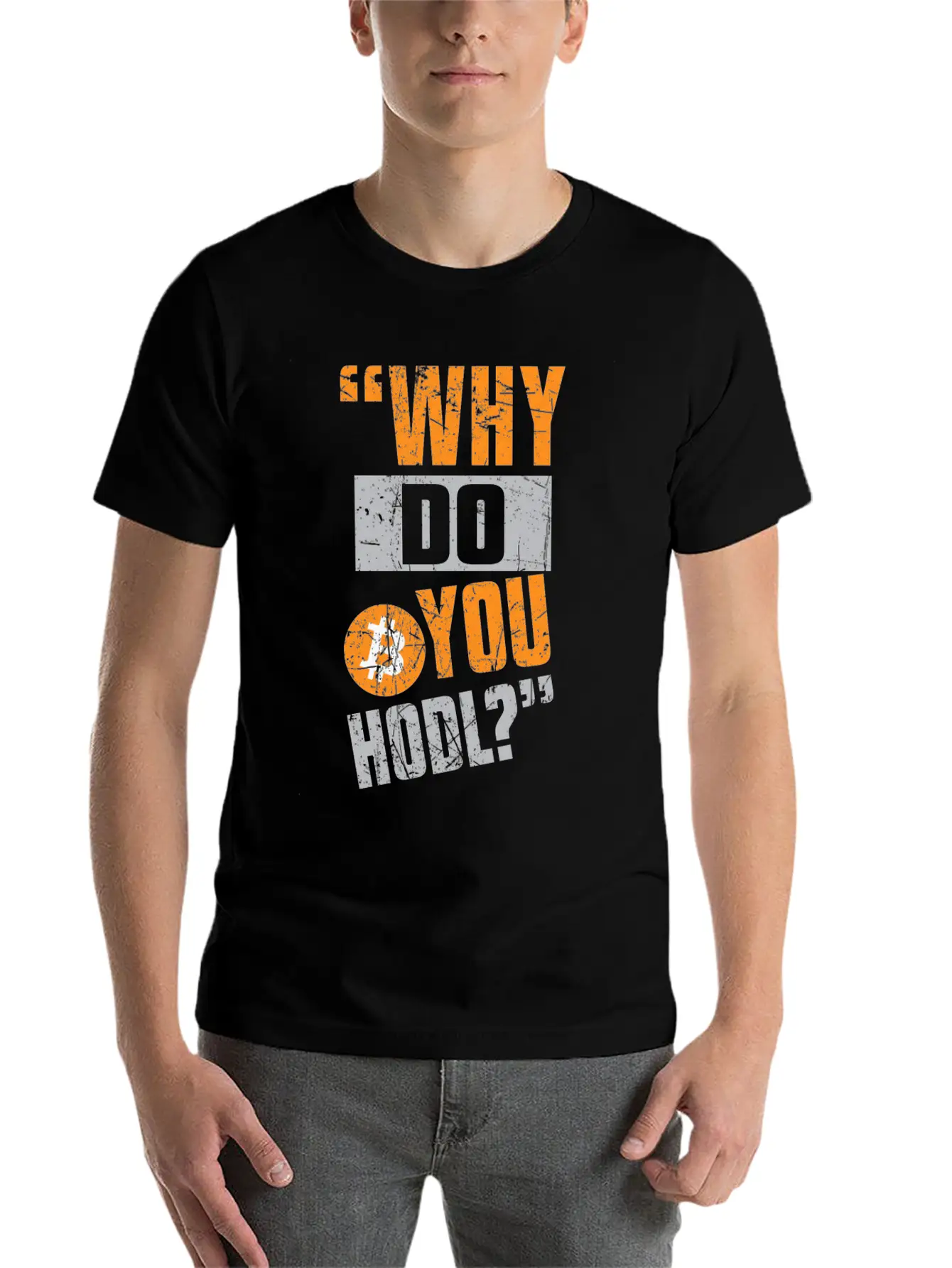 Why HODL? Comfortable Minimalist Graphic Tee – Summer Style Essential